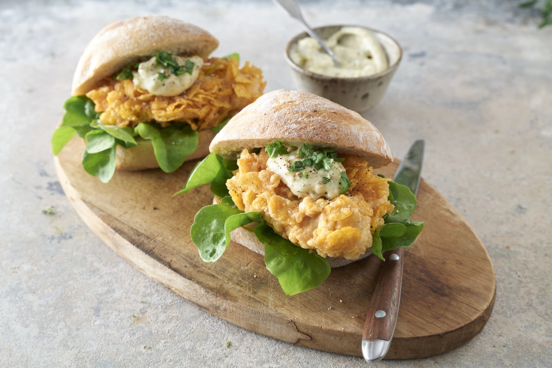 Knusper-Backfisch-Brötchen