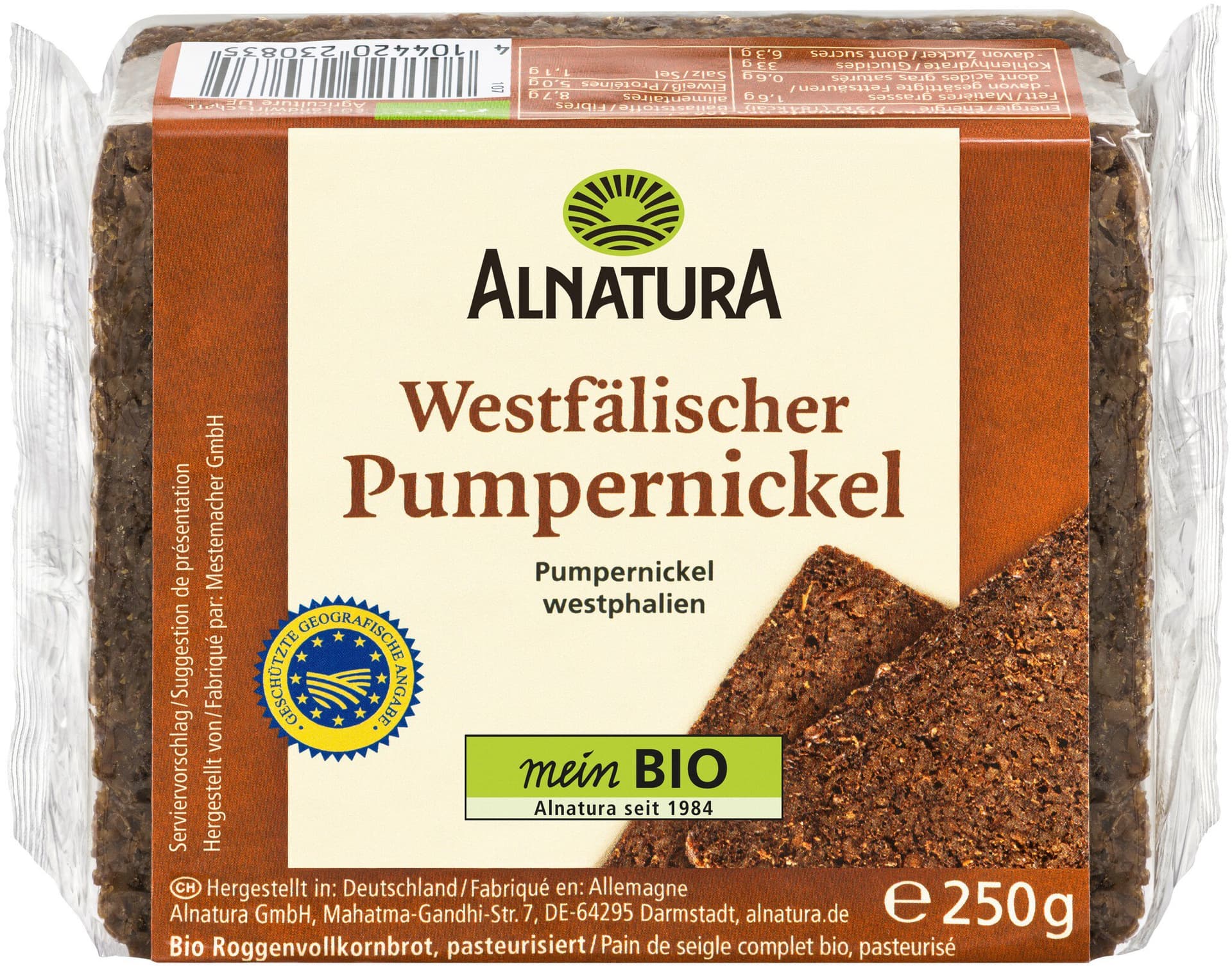 Alnatura Westfälischer Pumpernickel