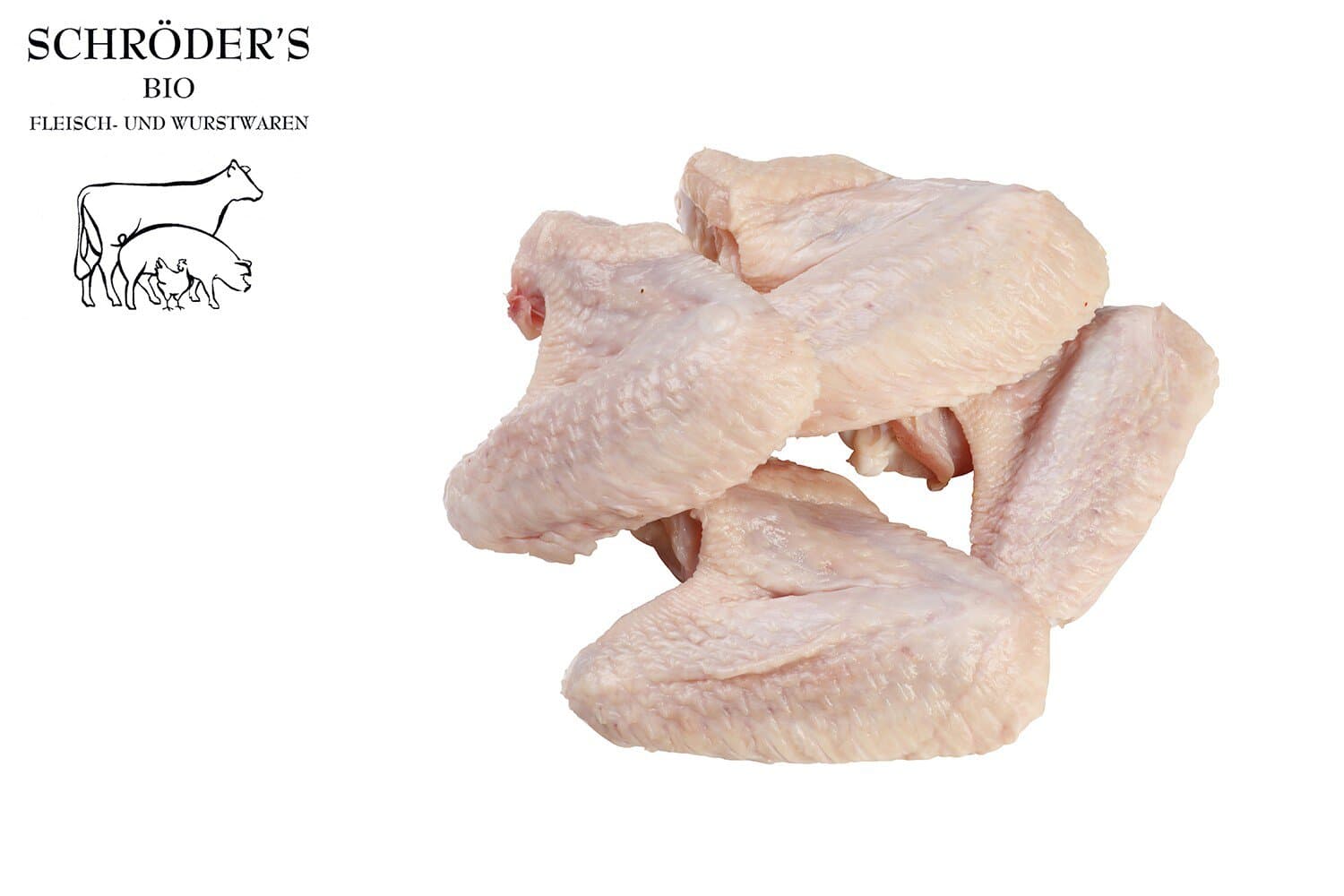 Schröder`s Biofleisch Hähnchenflügel 1KG