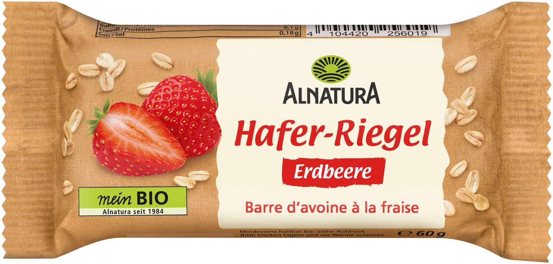 Alnatura Hafer-Riegel Erdbeere
