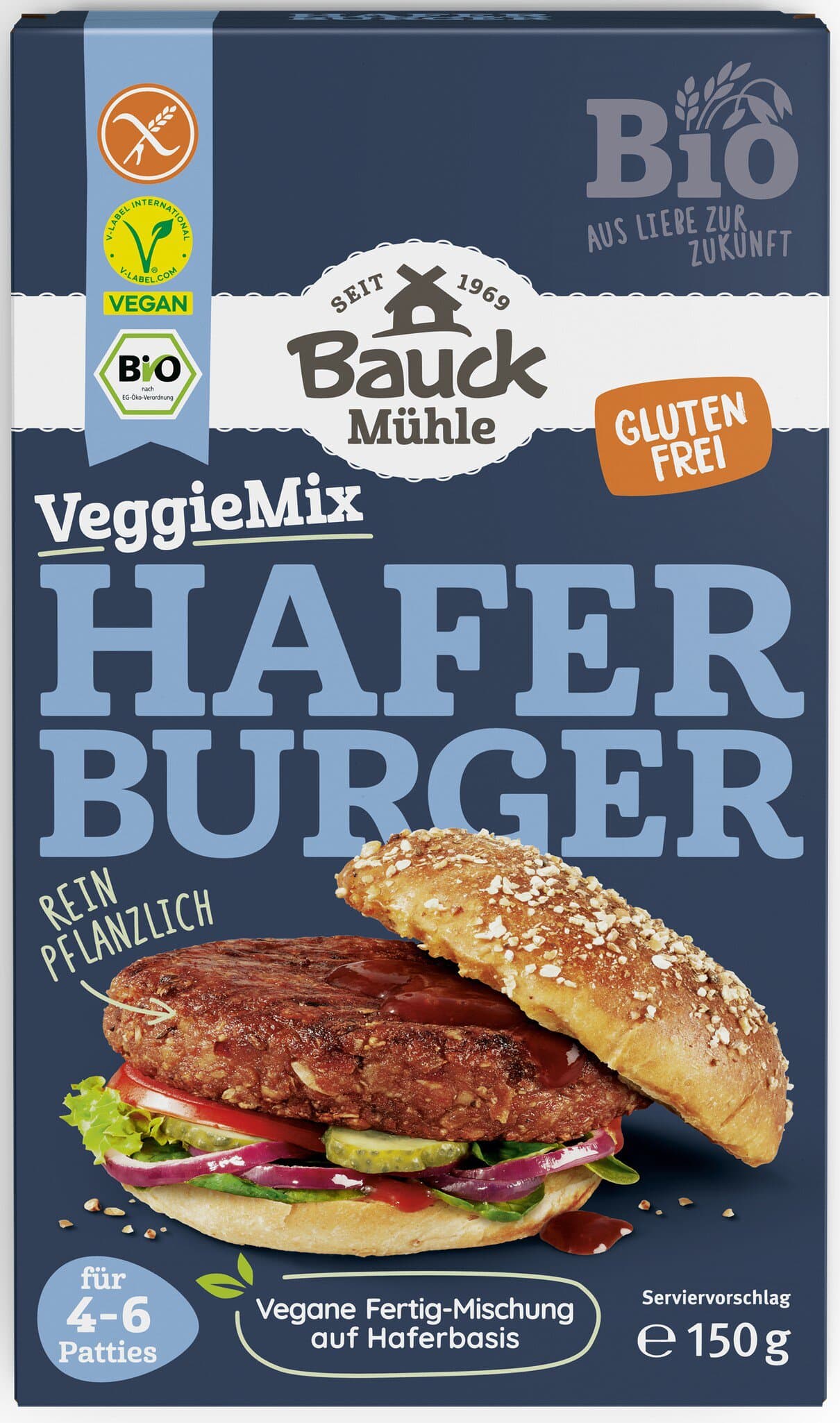 Bauckmühle Hafer BBQ Burger