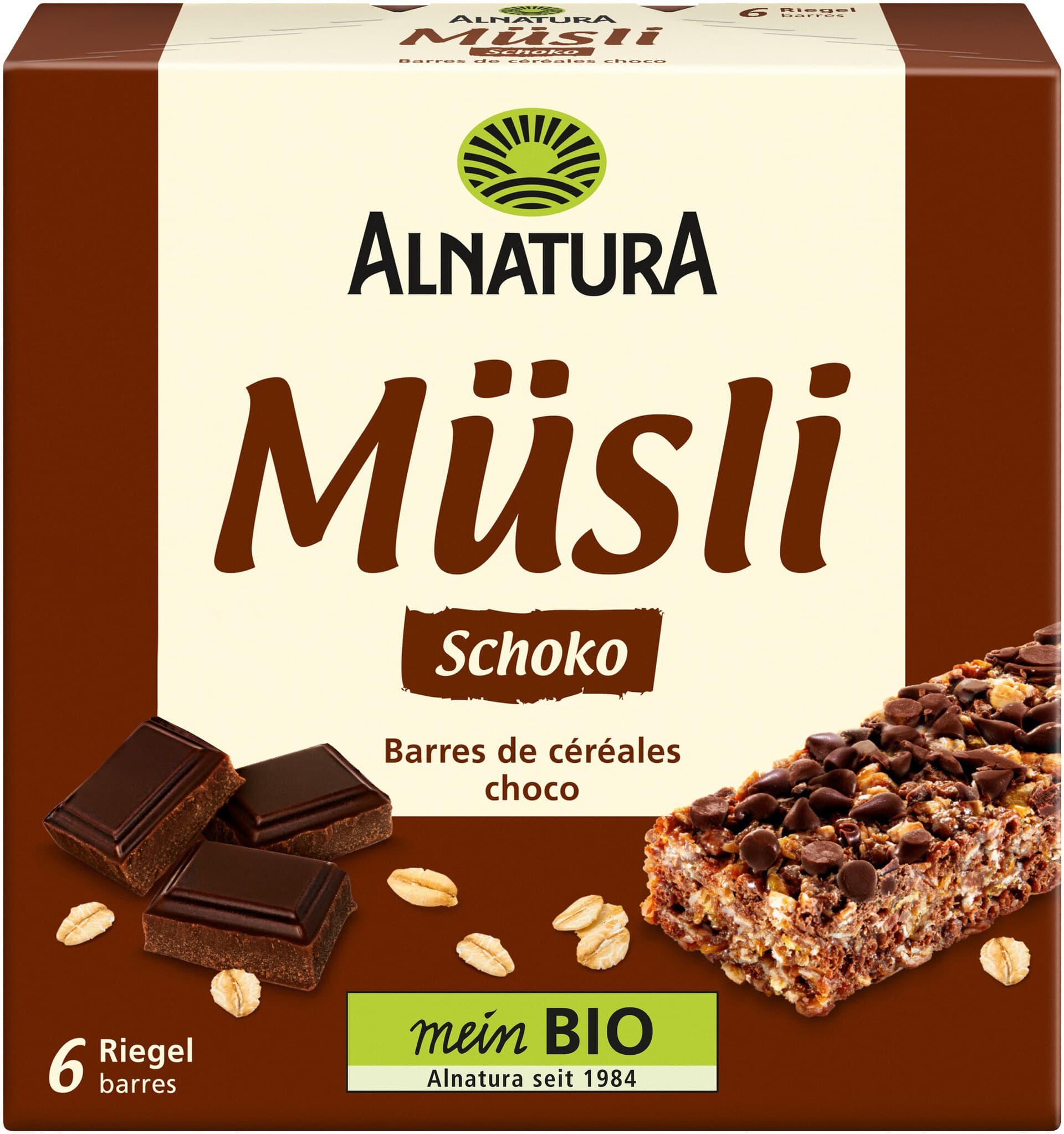 Alnatura Müsliriegel Schoko (6er-Pack)