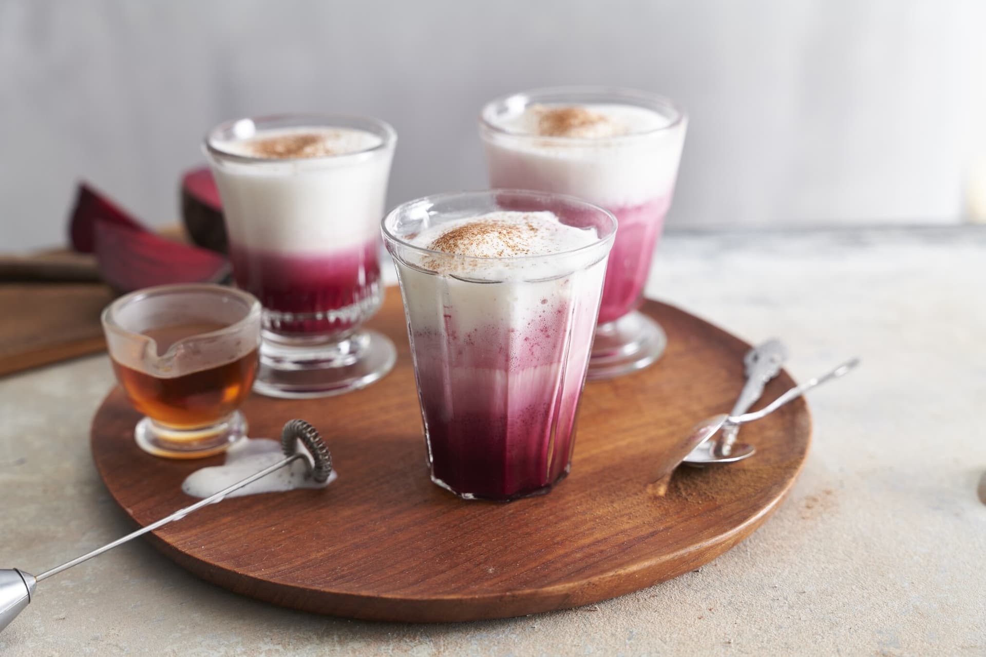 Rote-Bete-Latte