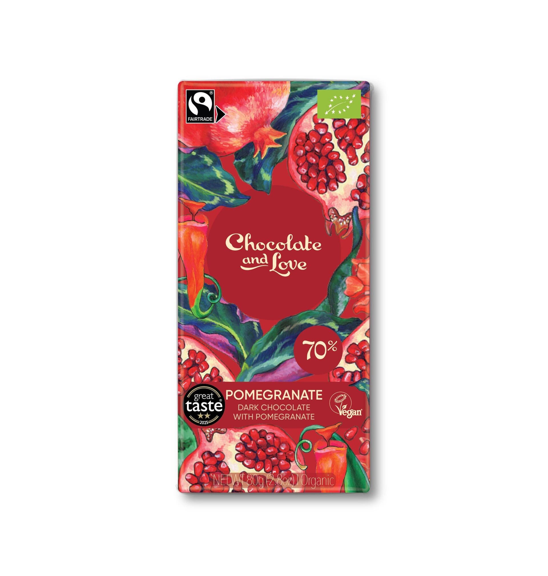 Chocolate and Love Pomegranate 70%
