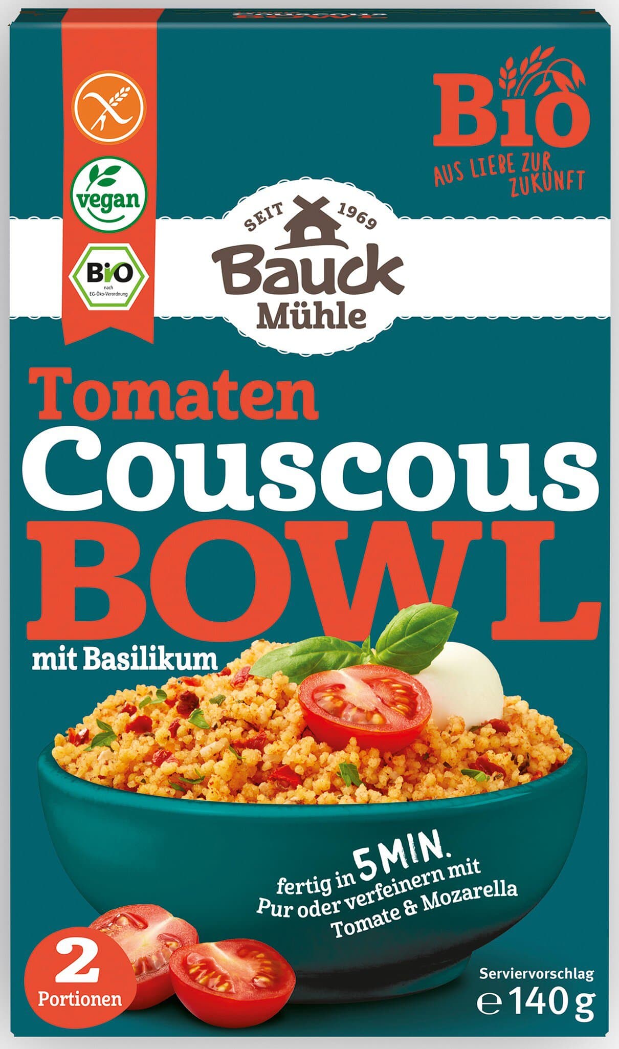 Bauckmühle Tomate Couscous Bowl