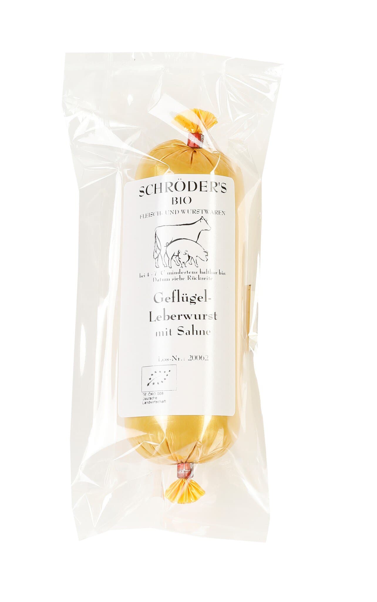Schröder`s Biofleisch Geflügelleberwurst