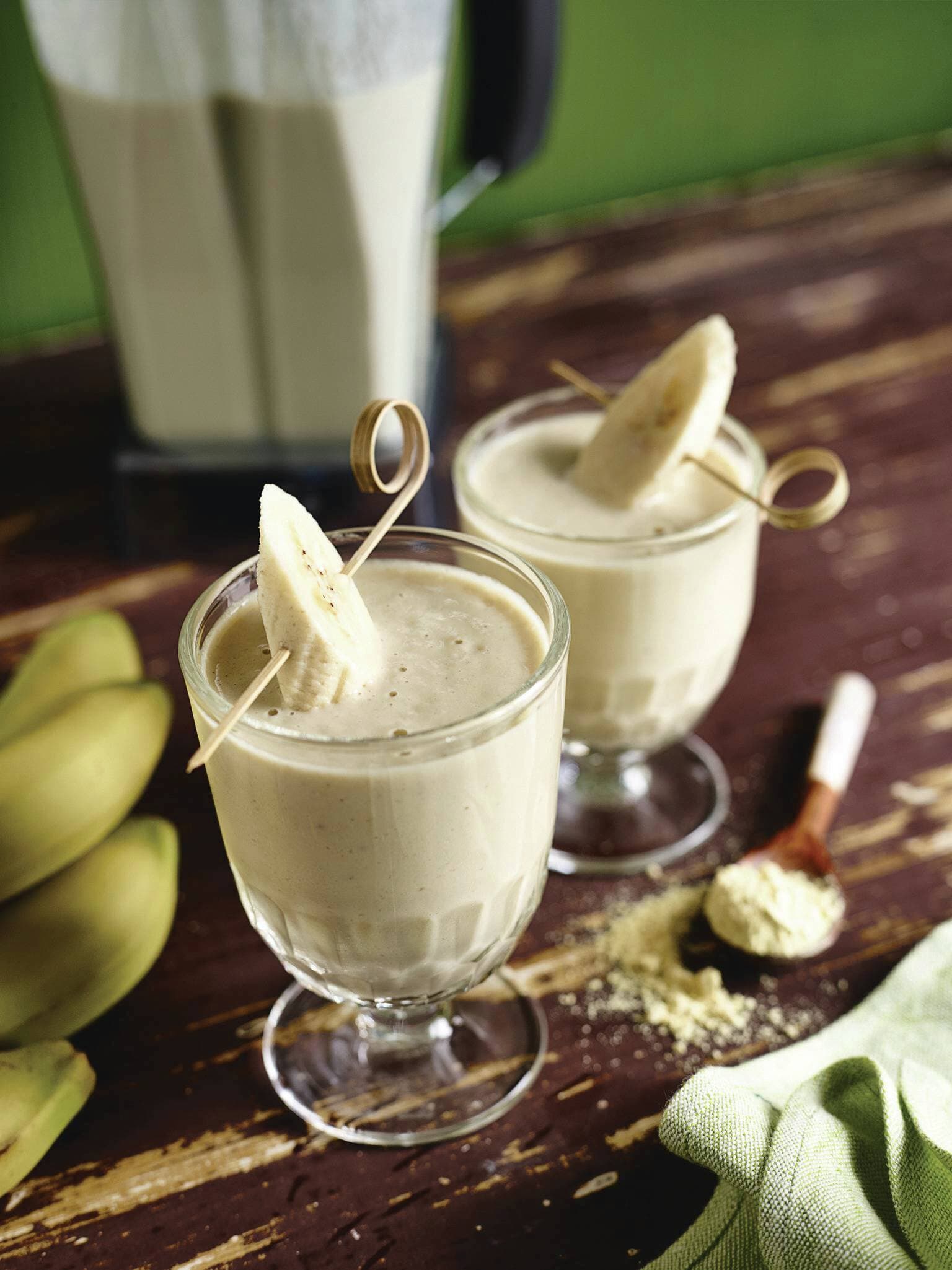 Bananen-Mandel-Smoothie