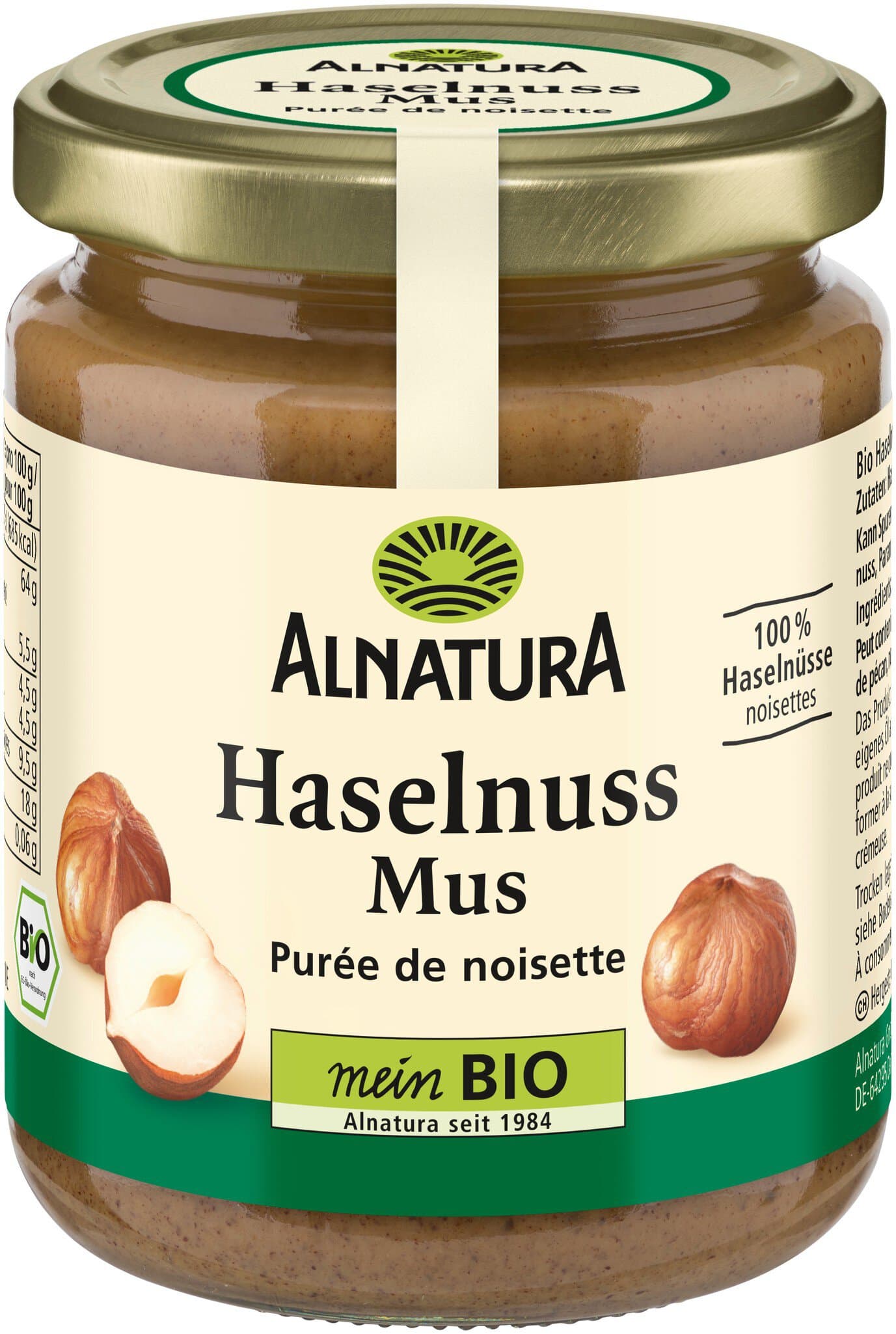 Alnatura Haselnussmus