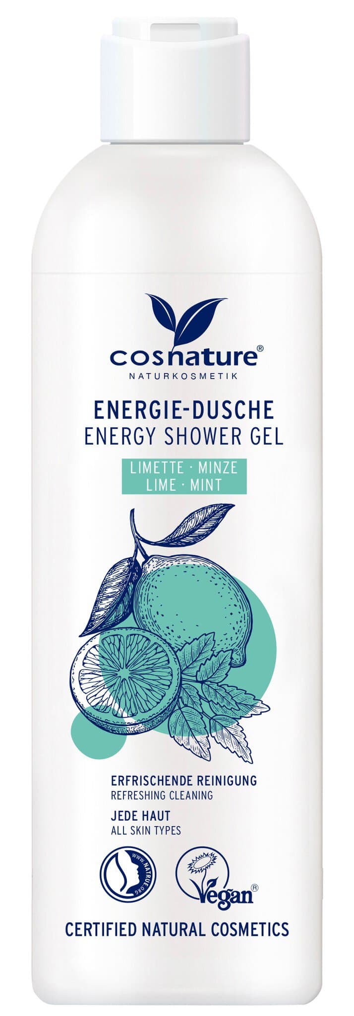 cosnature Energie-Dusche Limette & Minze