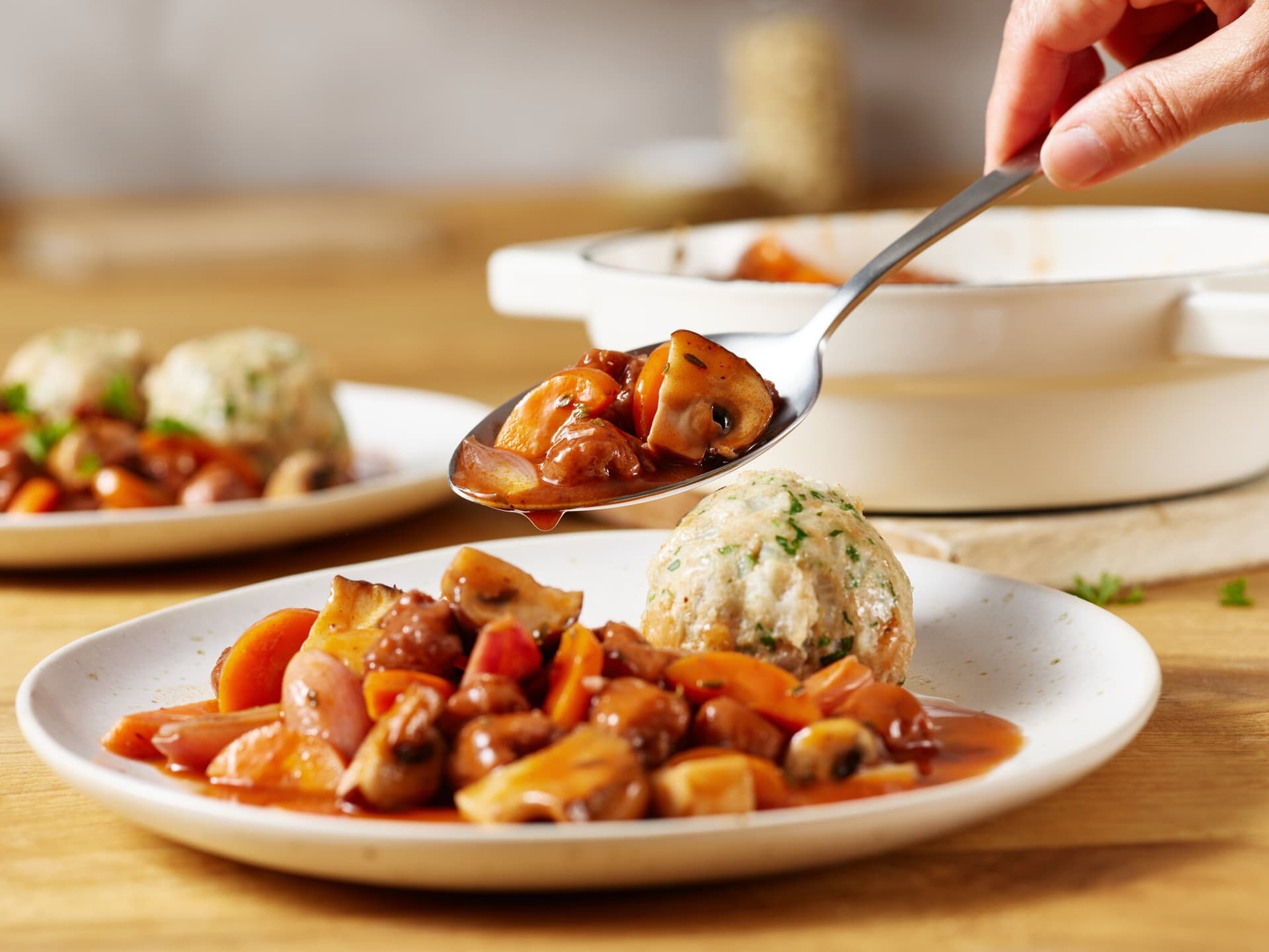 Veganes Pilzgulasch