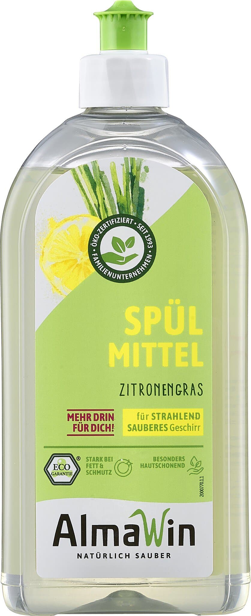 Almawin Spülmittel Zitronengras