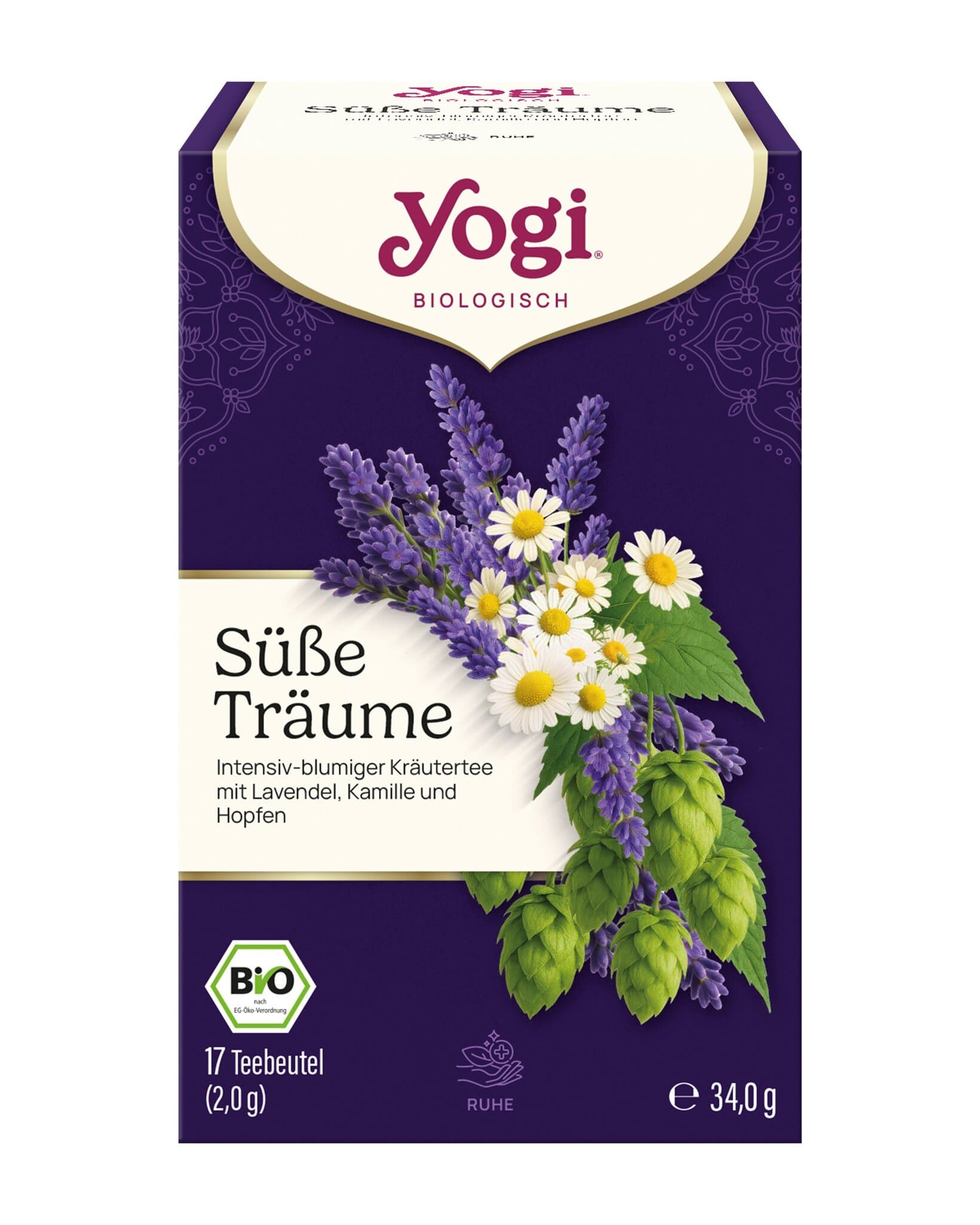 Yogi Tea Süße Träume Tee 17 Beutel