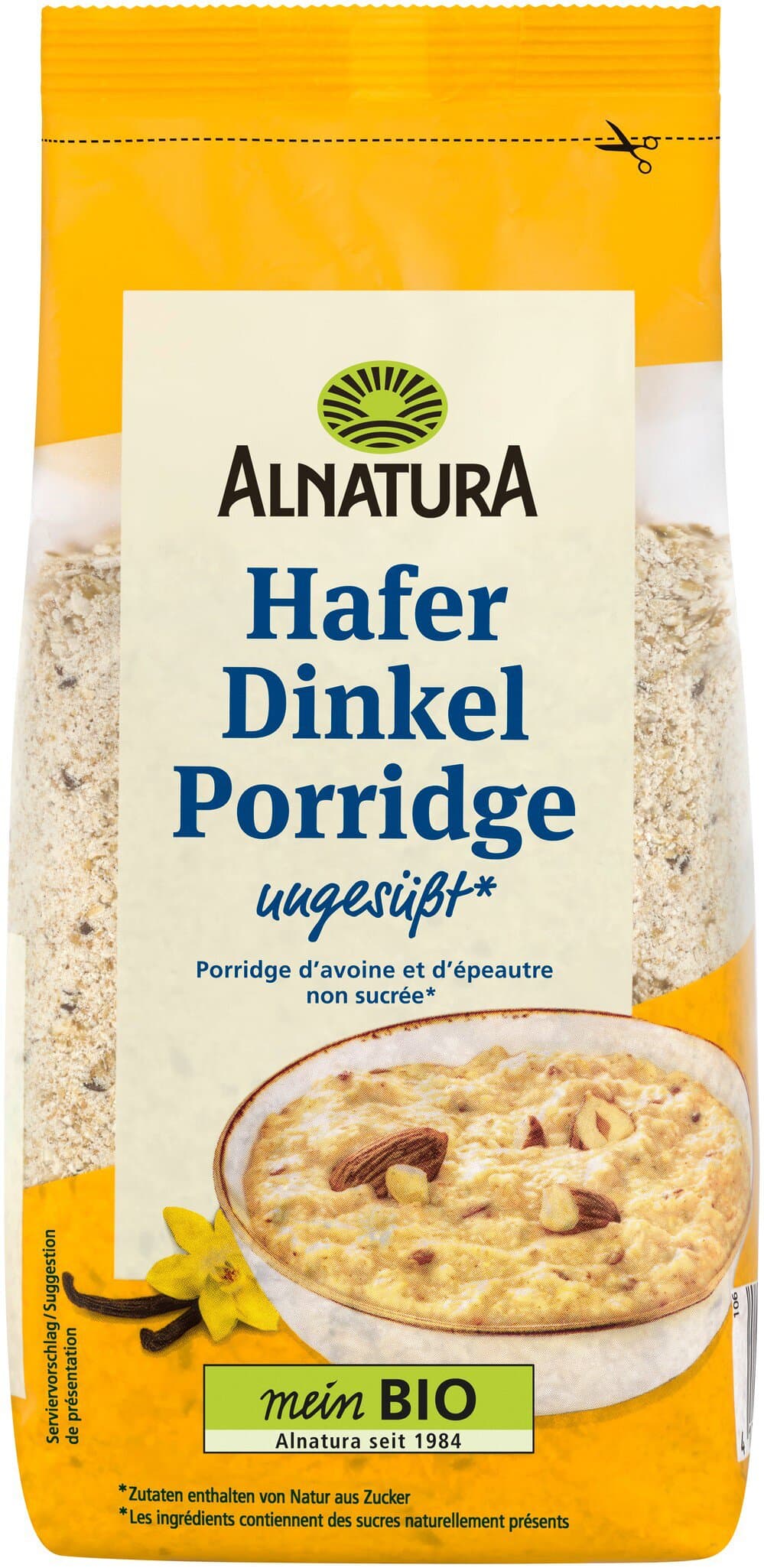 Alnatura Hafer-Dinkel-Porridge ungesüßt