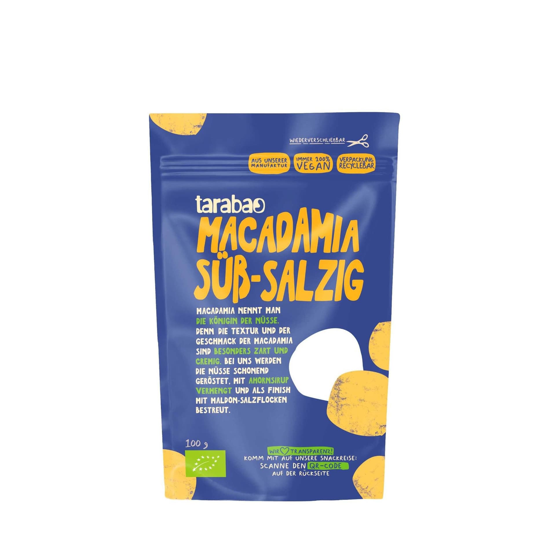 Tarabao Macadamia süß-salzig