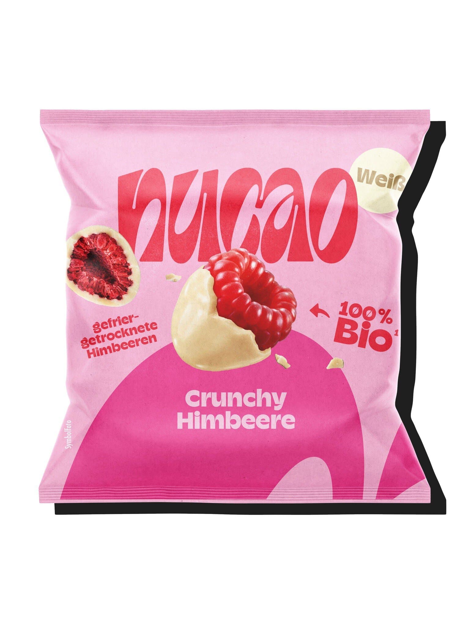 Nucao Himbeeren schokoliert weiß