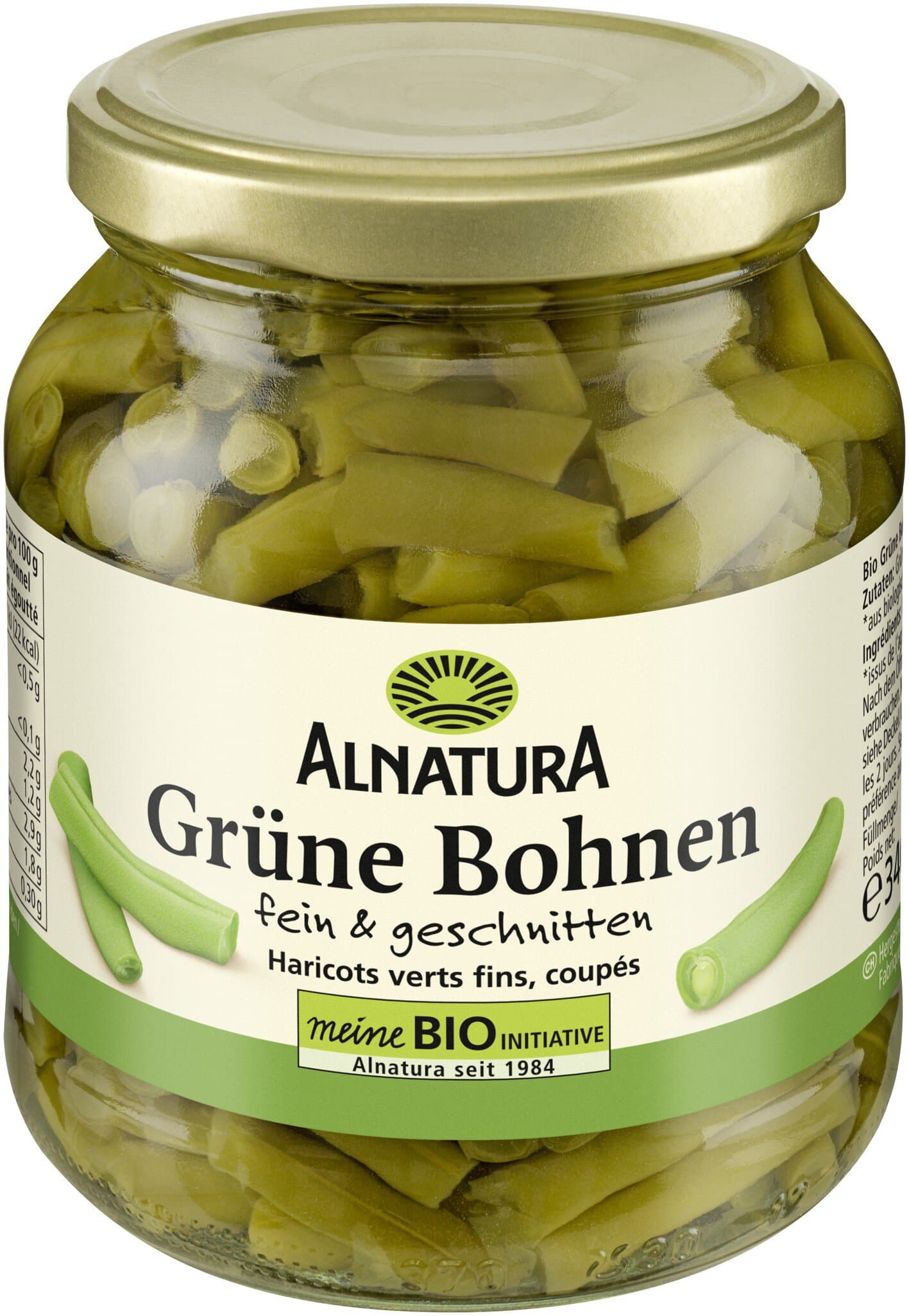 Alnatura Grüne Bohnen (im Glas)