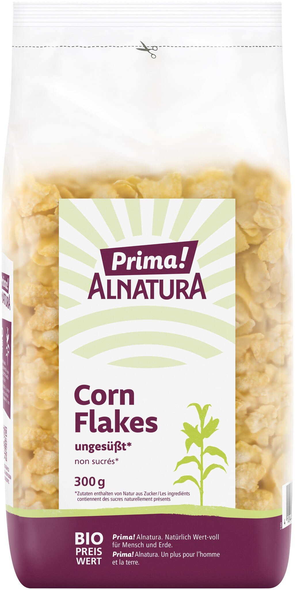 Prima! Alnatura Cornflakes ungesüßt
