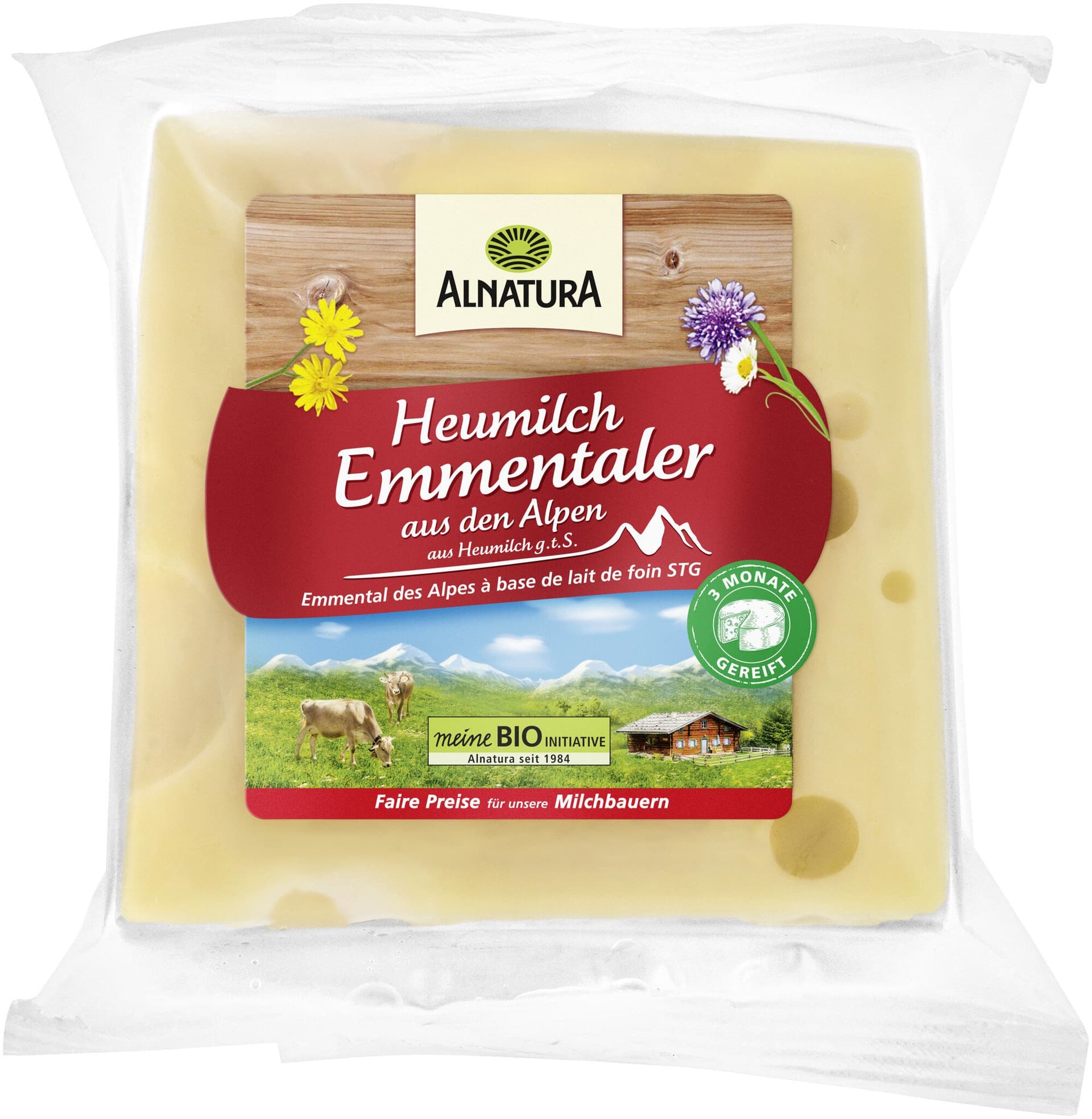 Alnatura Heumilch-Emmentaler am Stück