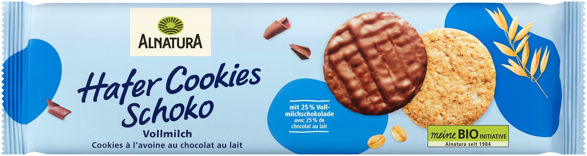 Alnatura Hafercookies Schoko Vollmilch