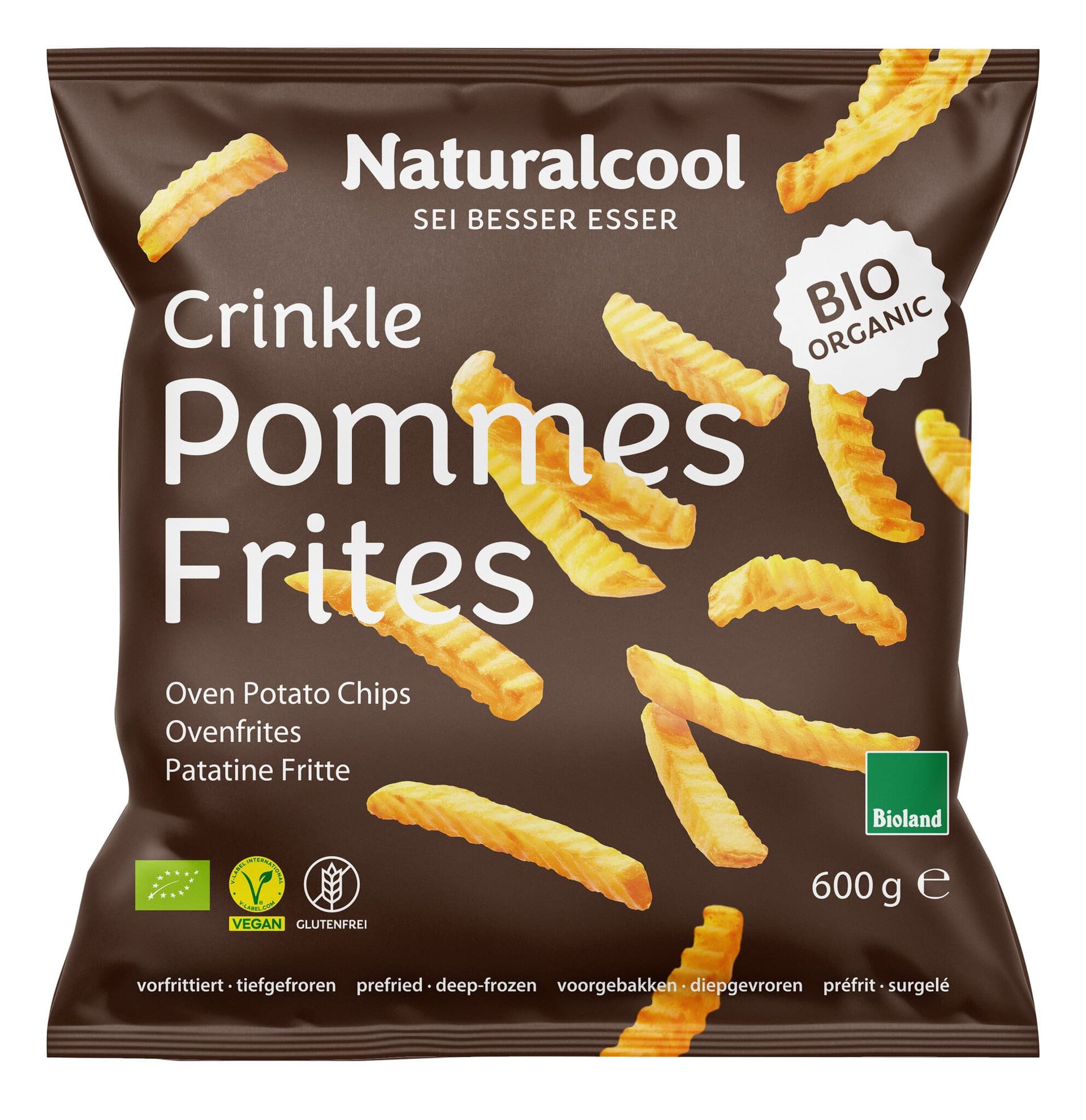 Natural Cool Crinkle Pommes Frites (TK)