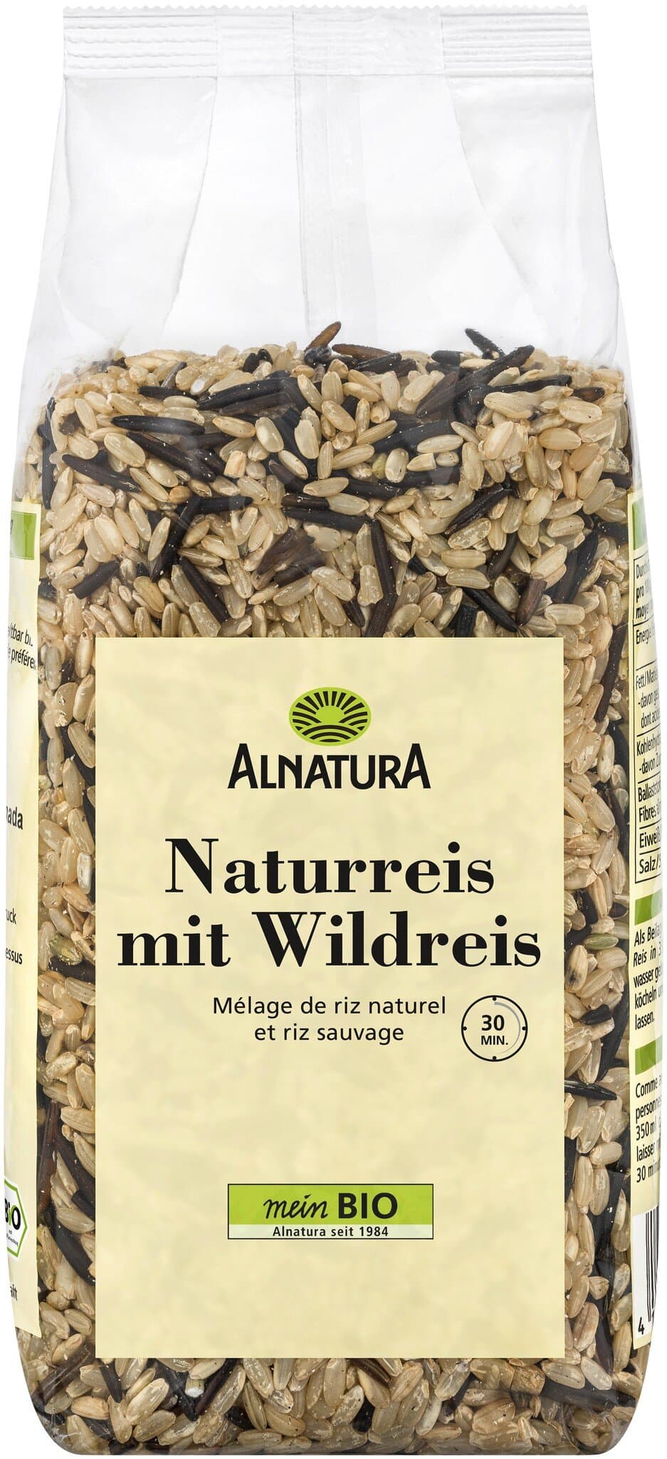 Alnatura Naturreis mit Wildreis