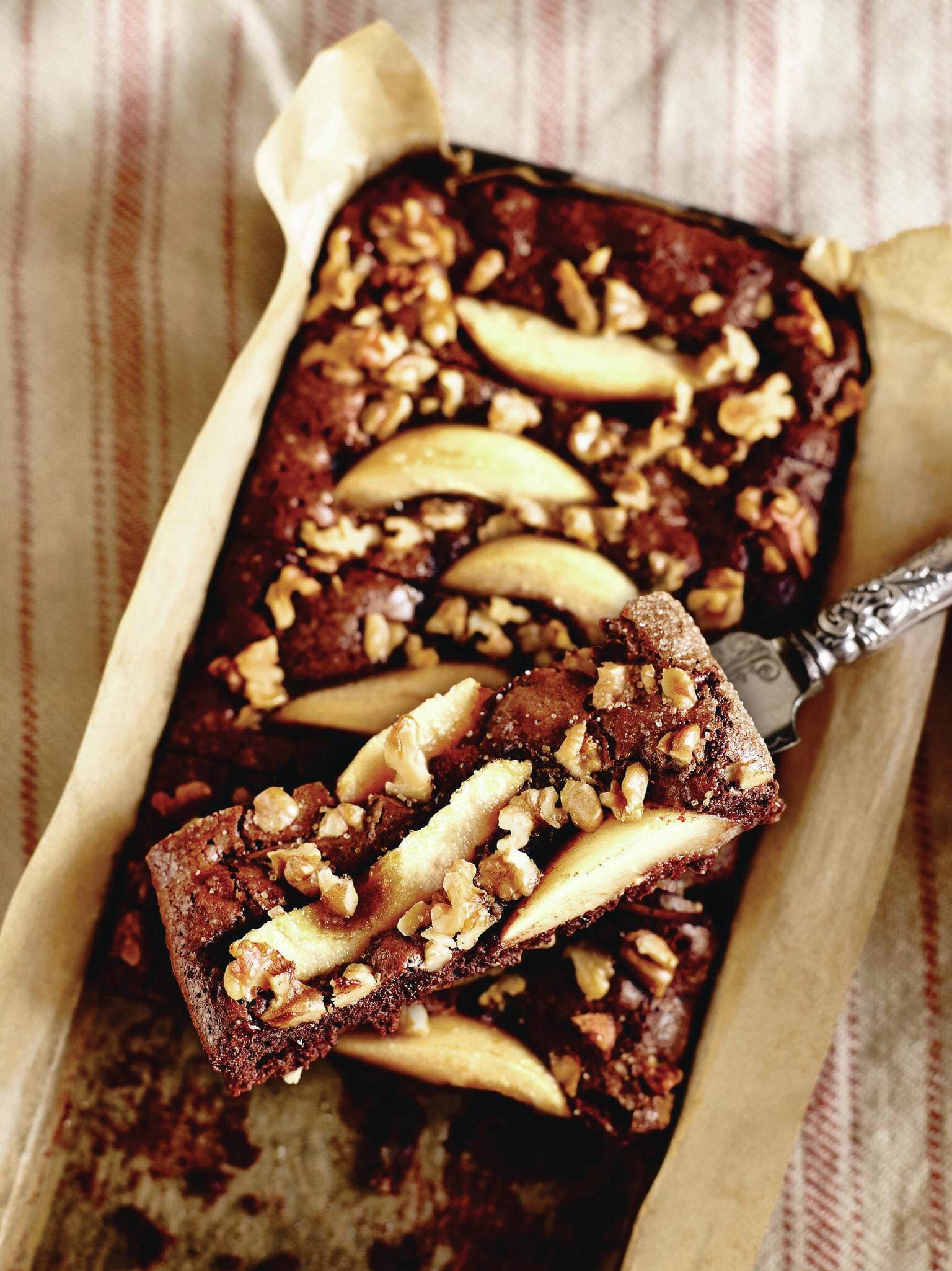 Birnen-Brownies