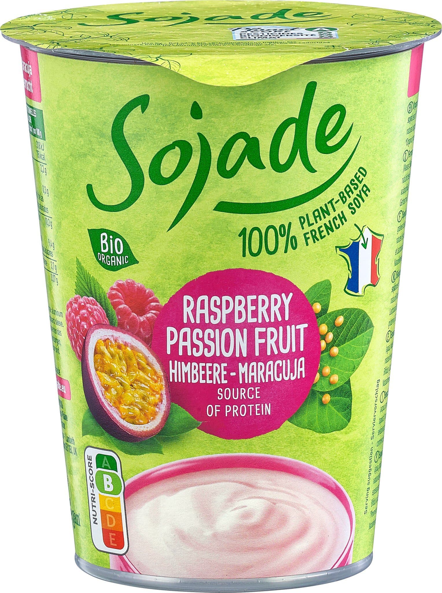 Sojade Soja Spezialität Himbeere/Maracuja