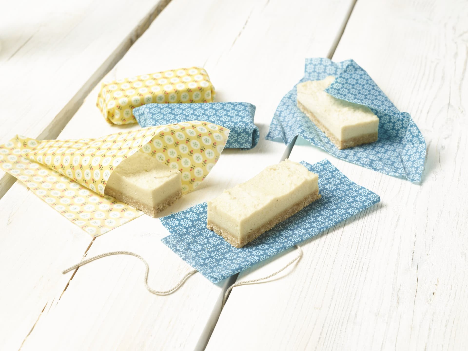 Cremiger Cashew-Kokos-Riegel