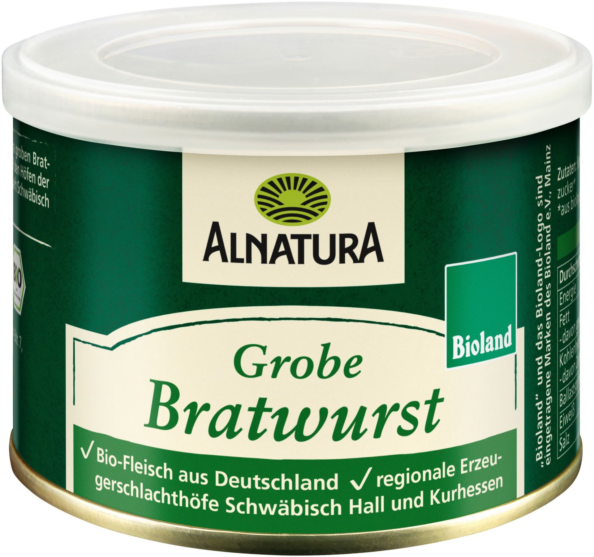Alnatura Grobe Bratwurst