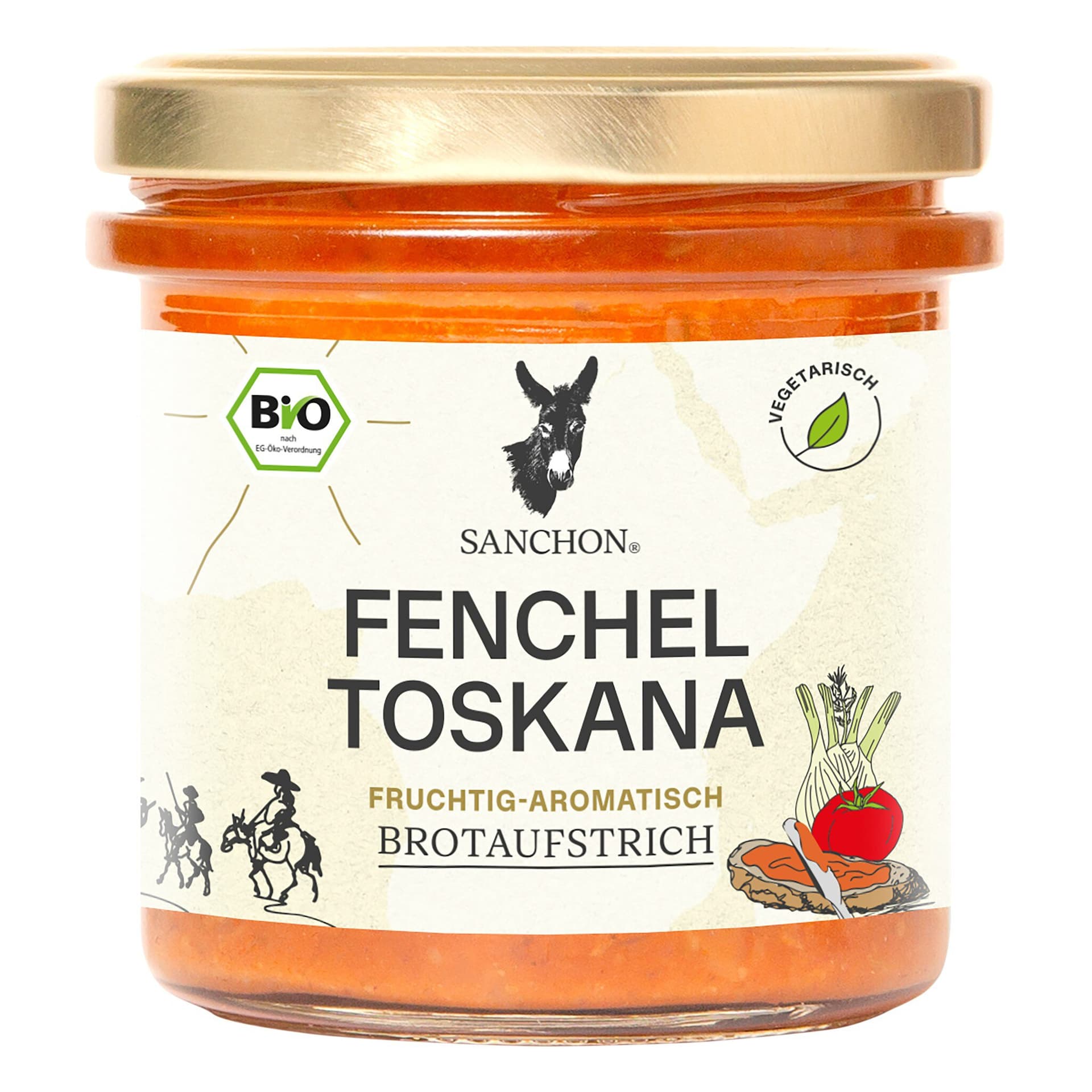 Sanchon Fenchel Toskana Brotaufstrich