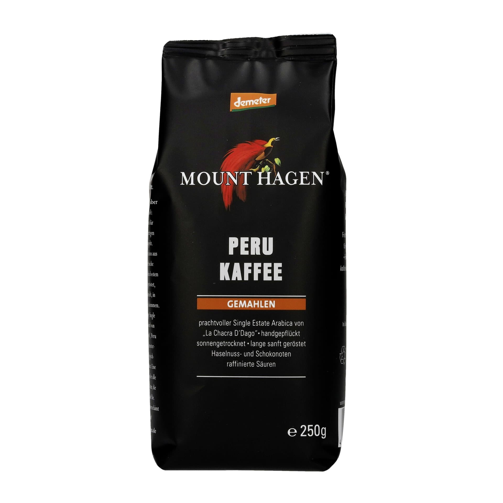 Mount Hagen Peru Kaffee gemahlen