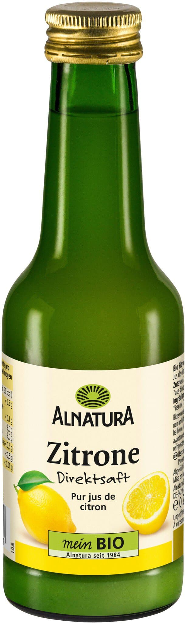 Alnatura Zitronensaft