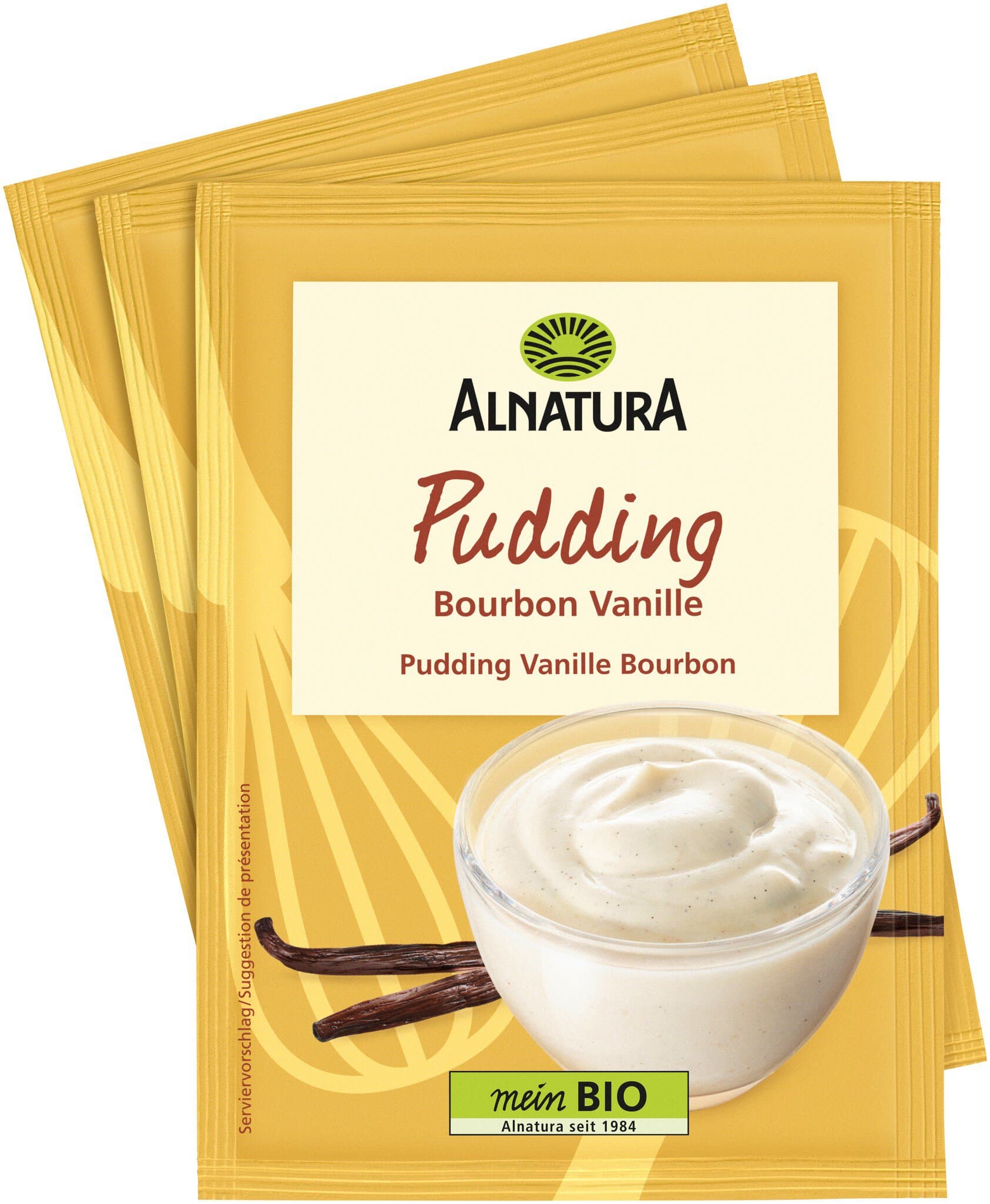 Alnatura Pudding Bourbonvanille (Dreier-Pack)