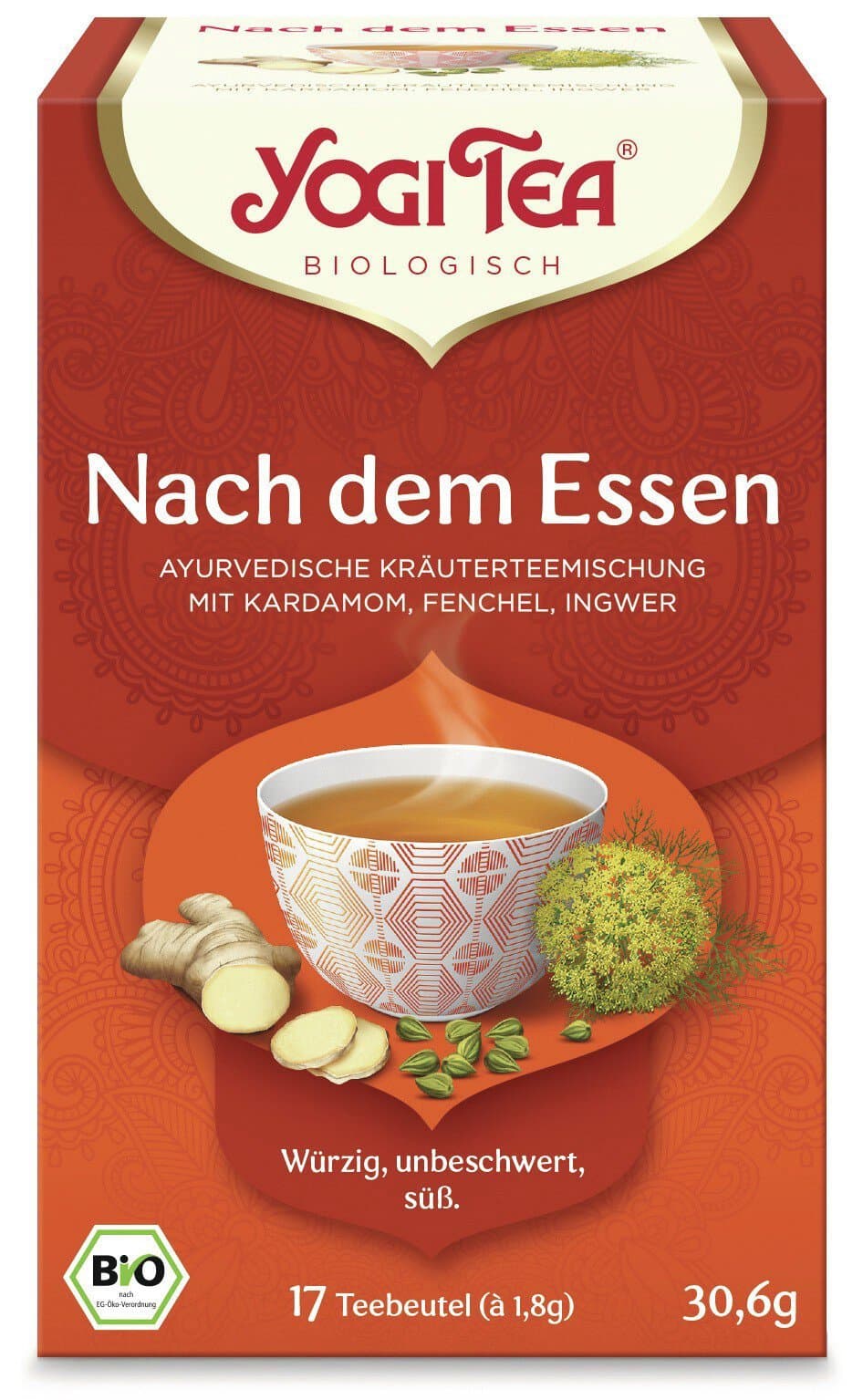 Yogi Tea Nach dem Essen Tee
