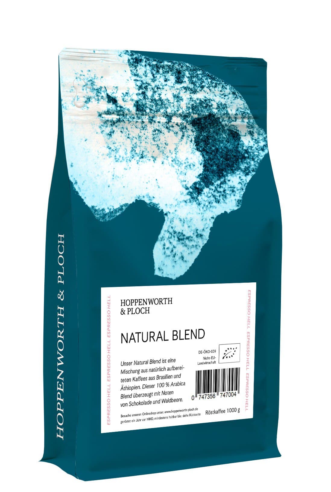 Hoppenworth & Ploch Natural Blend Kaffee ganze Bohne