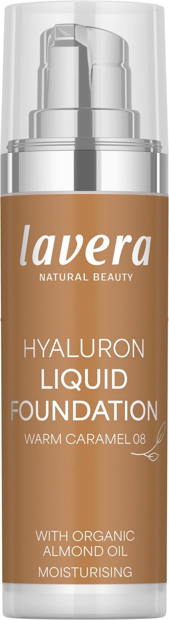 Lavera Hyaluron Liquid Foundation Warm Caramel 08