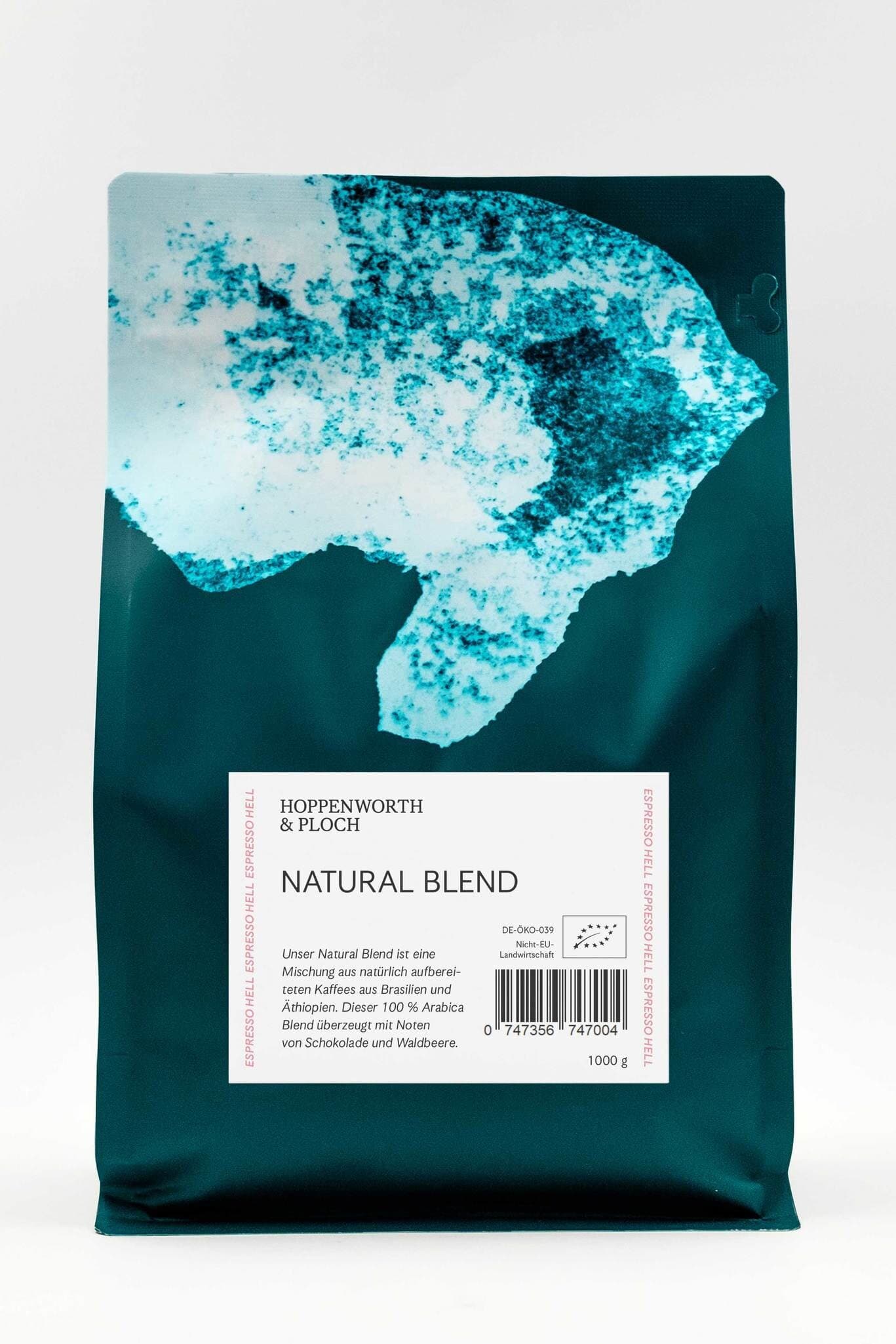 Hoppenworth & Ploch Natural Blend Kaffee ganze Bohne