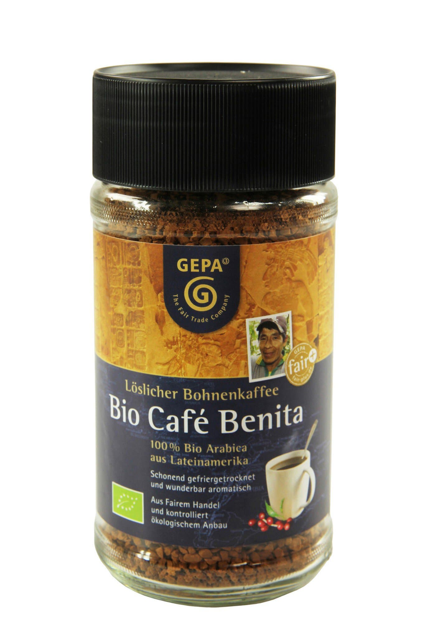 Gepa Café Benita, löslicher Bohnenkaffee