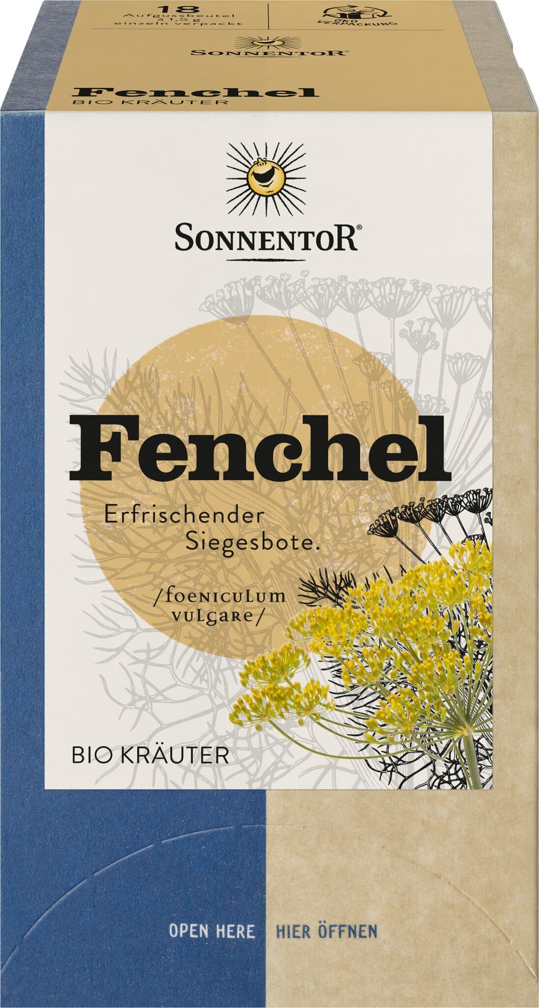 Sonnentor Fencheltee 18 Btl.