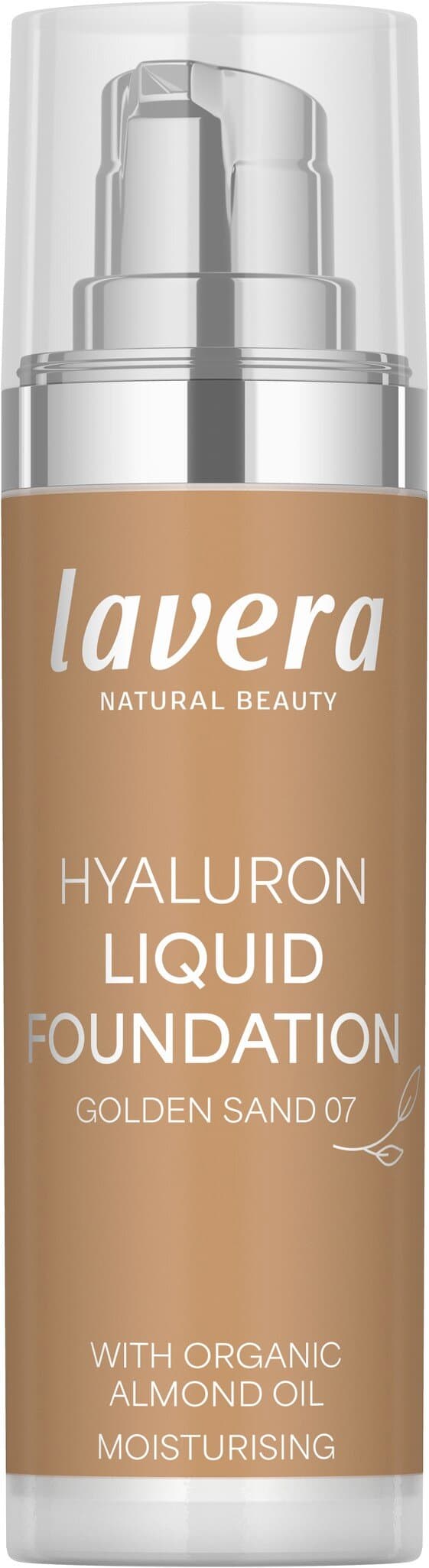 Lavera Hyaluron Liquid Foundation Golden Sand 07