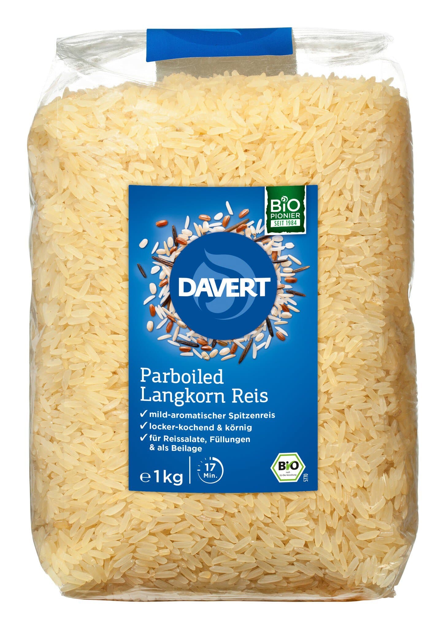 Davert Parboiled Reis Langkorn