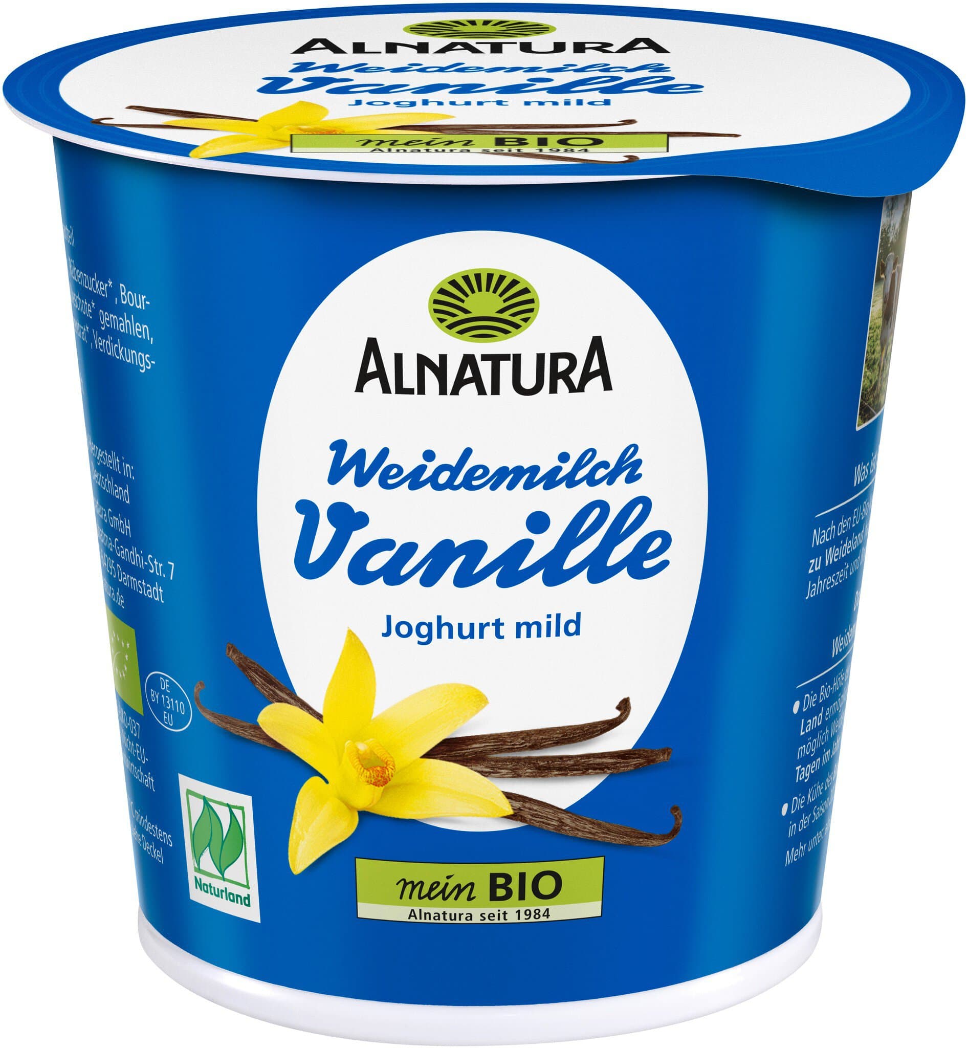 Alnatura Vanillejoghurt aus Weidemilch
