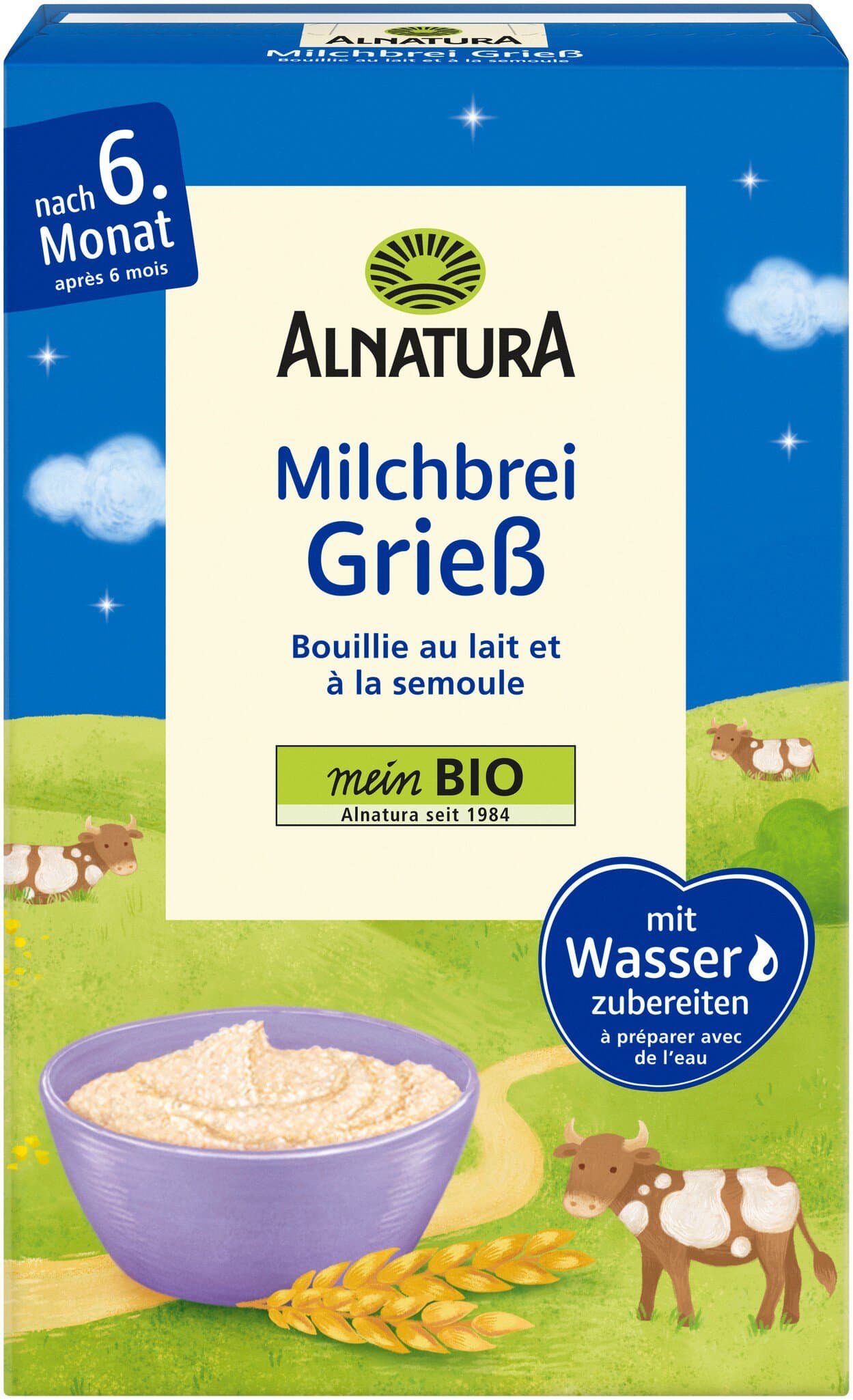 Alnatura Milchbrei Grieß