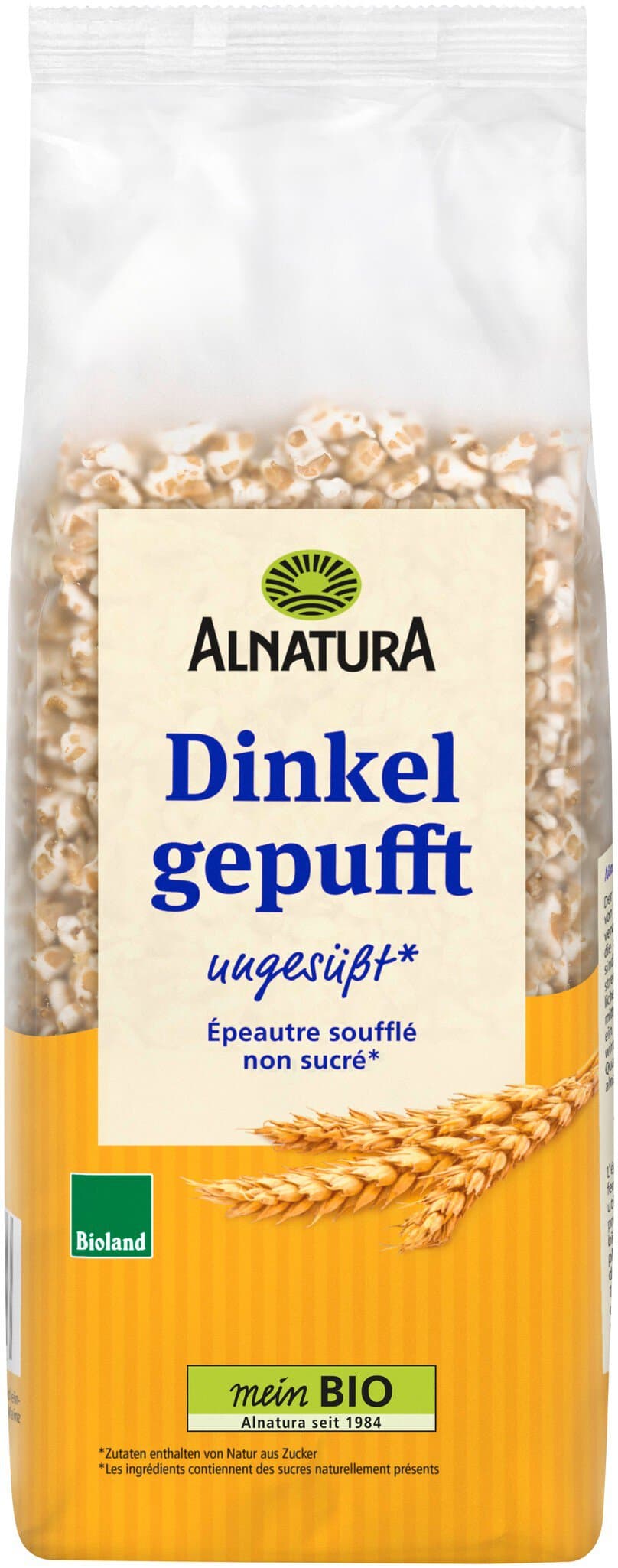 Alnatura Dinkel gepufft ungesüßt
