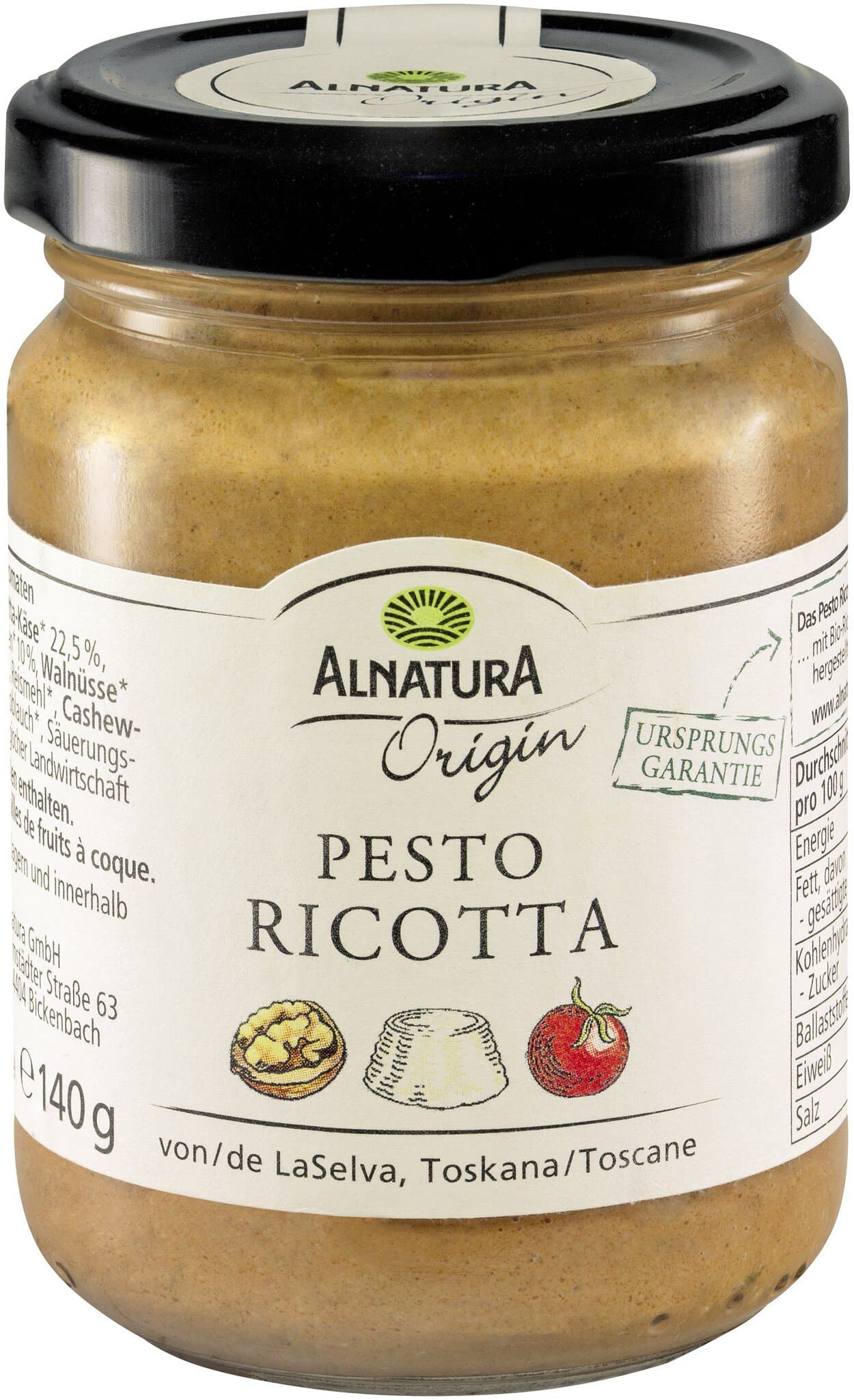 Alnatura Origin Origin Pesto Ricotta