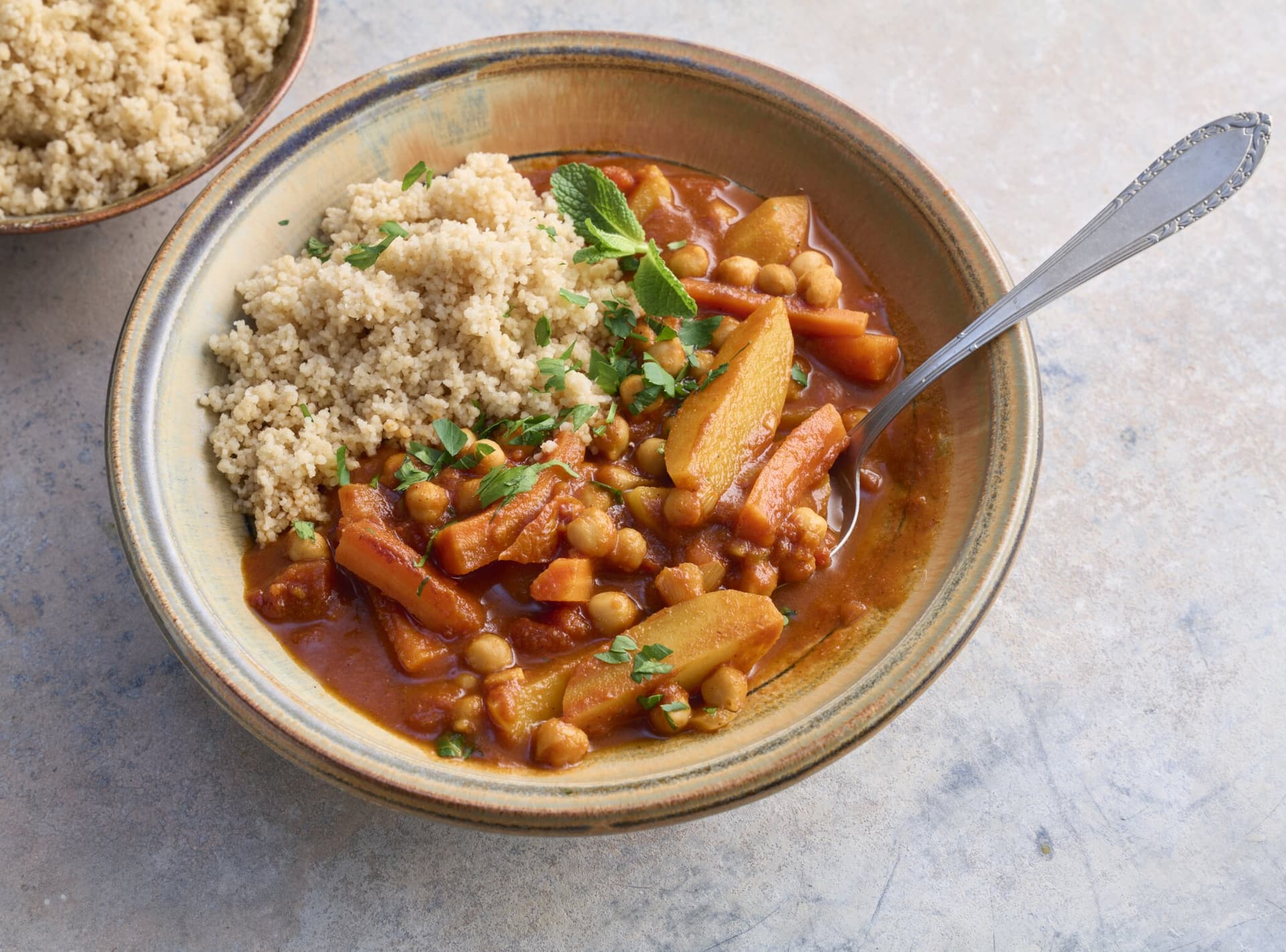 Couscous nach nordafrikanischer Art mit Gemüse