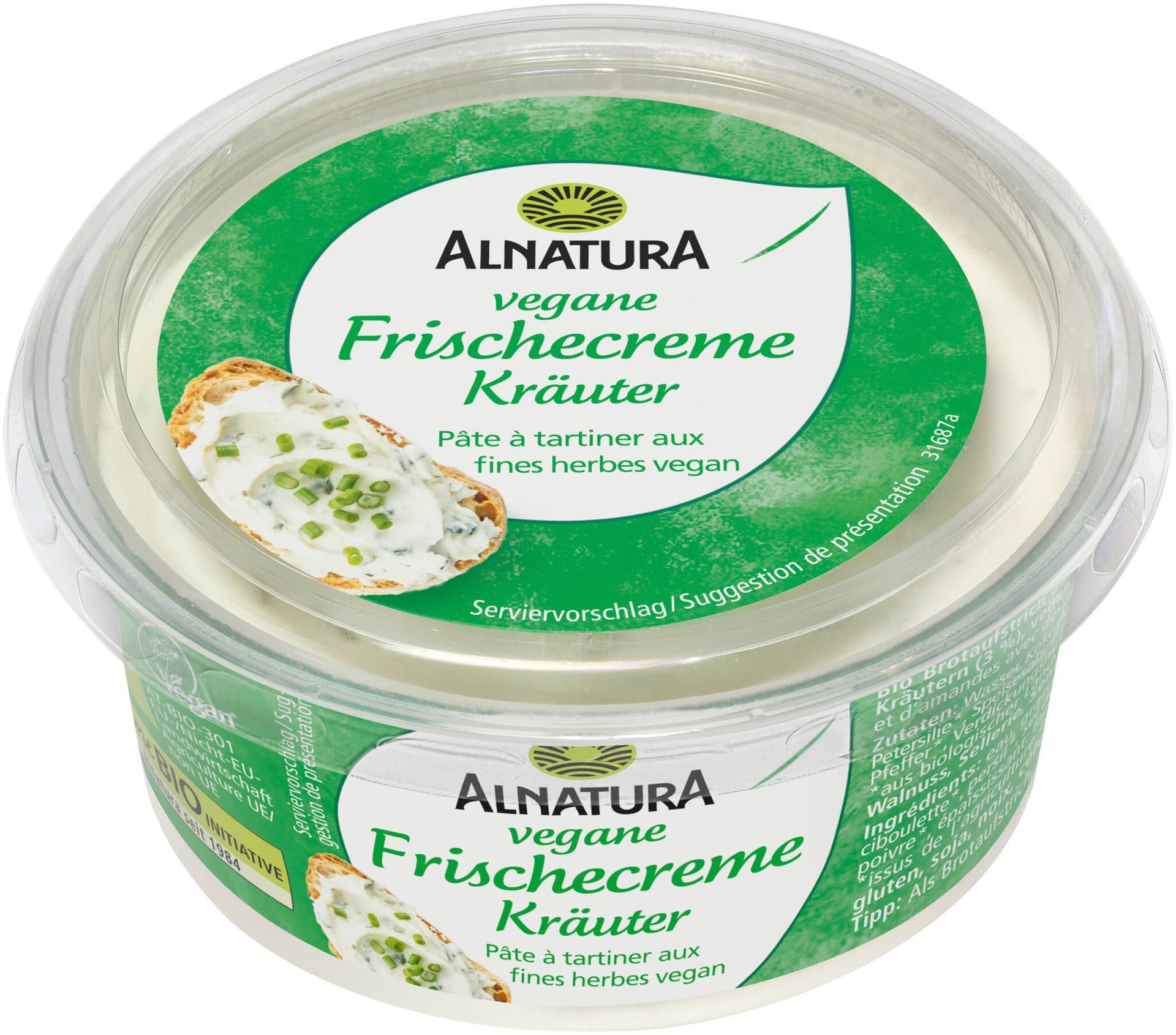 Alnatura Frischecreme Kräuter, vegan