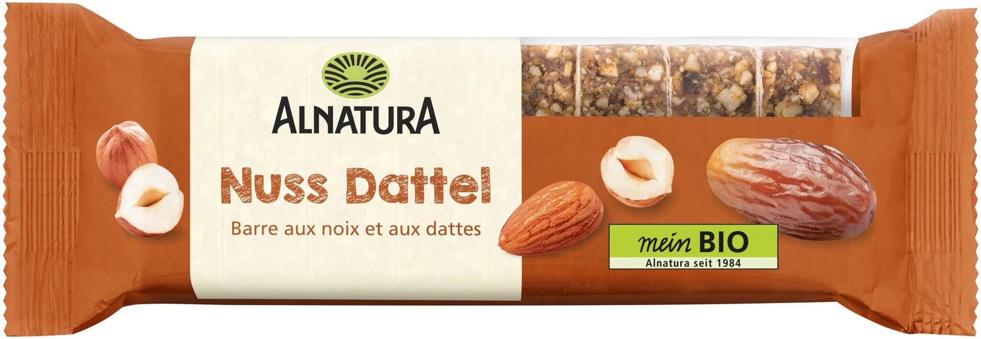 Alnatura Fruchtschnitte Nuss-Dattel