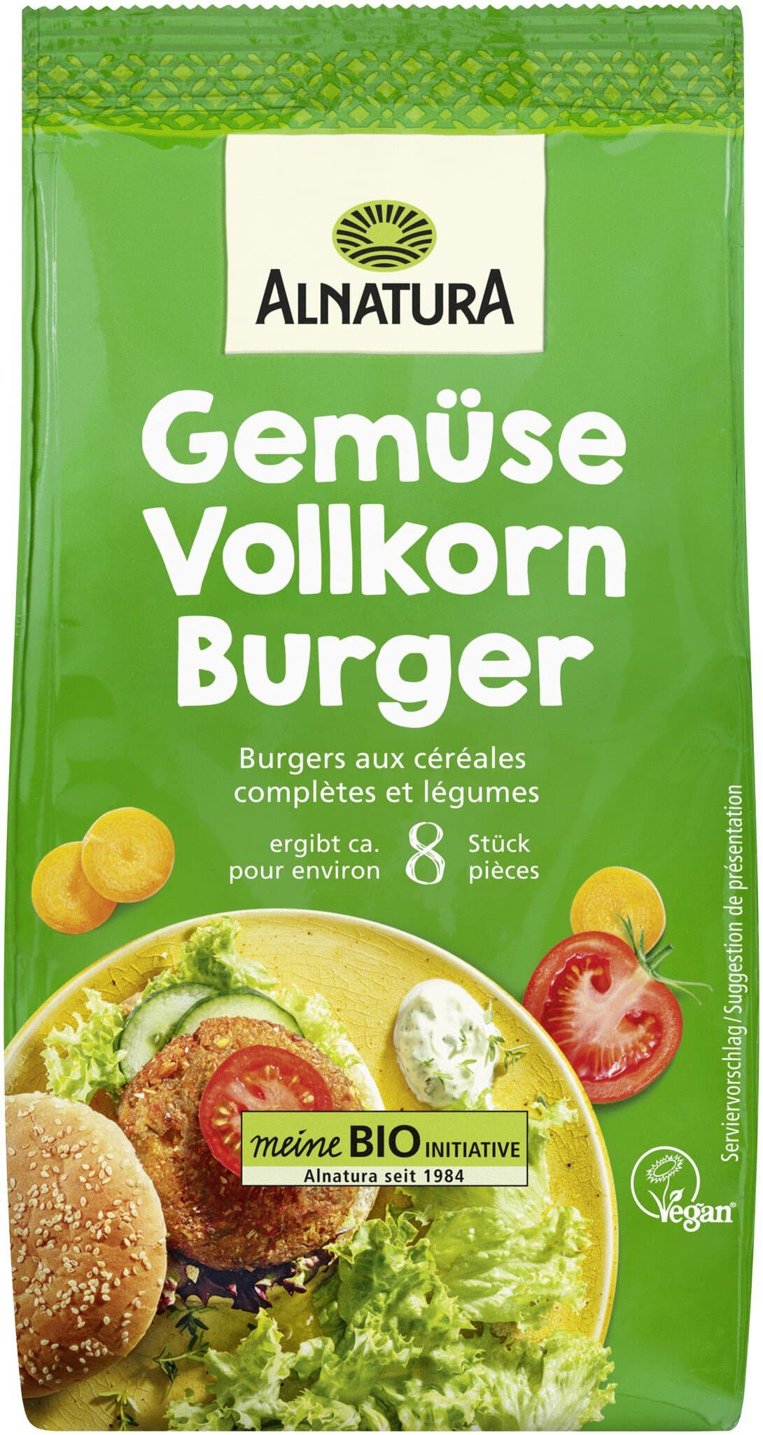 Alnatura Vollkornburger Gemüse