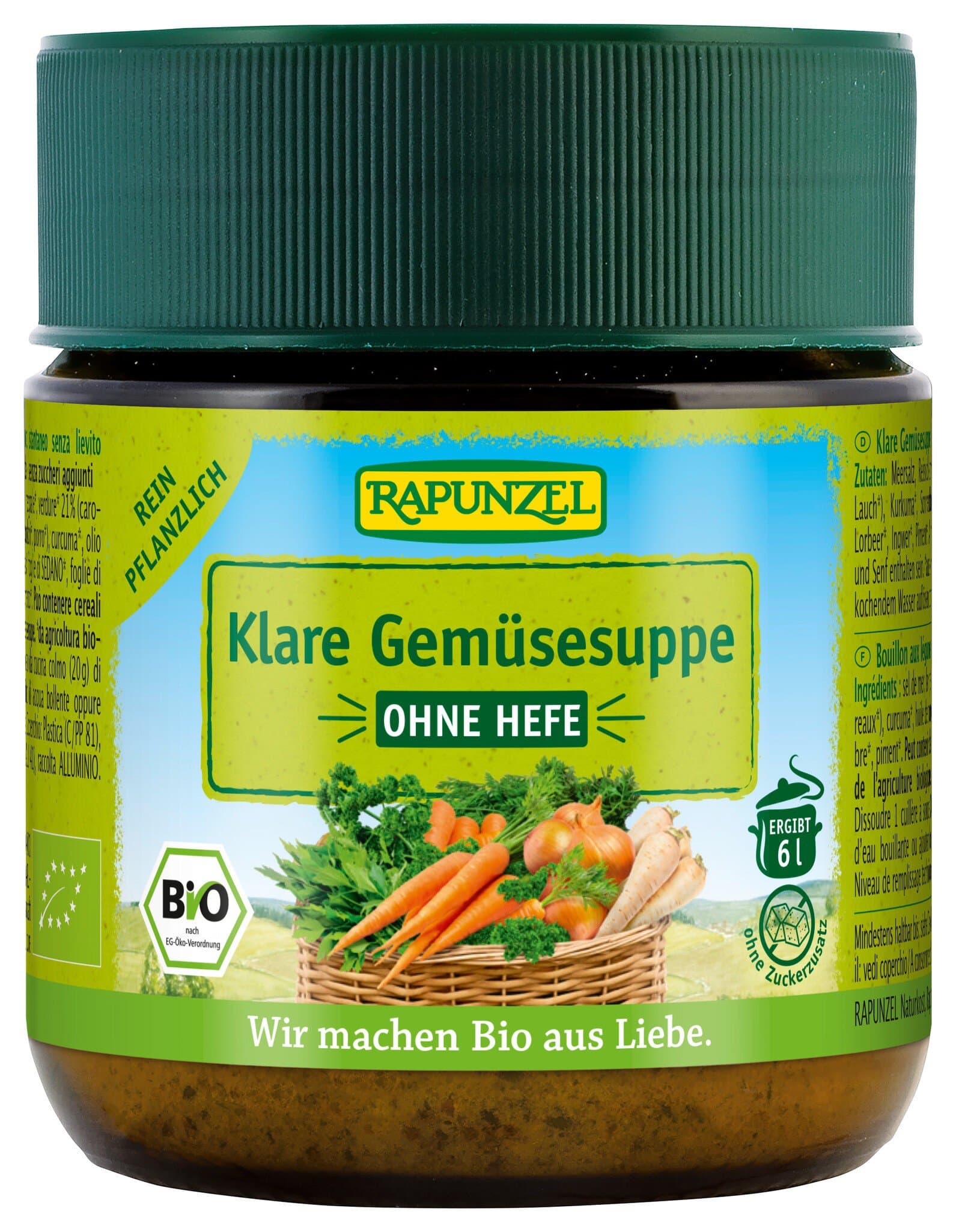 Rapunzel Klare Gemüsesuppe ohne Hefe